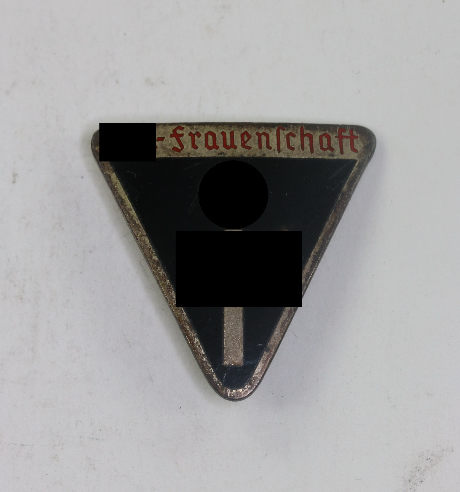 ns_frauenschaft_mitgliedsabzeichen_hst National Socialist Women Association Membership Badge. Maker RZM M1/102 (Frank & Reif Stuttgart) – Bild 1