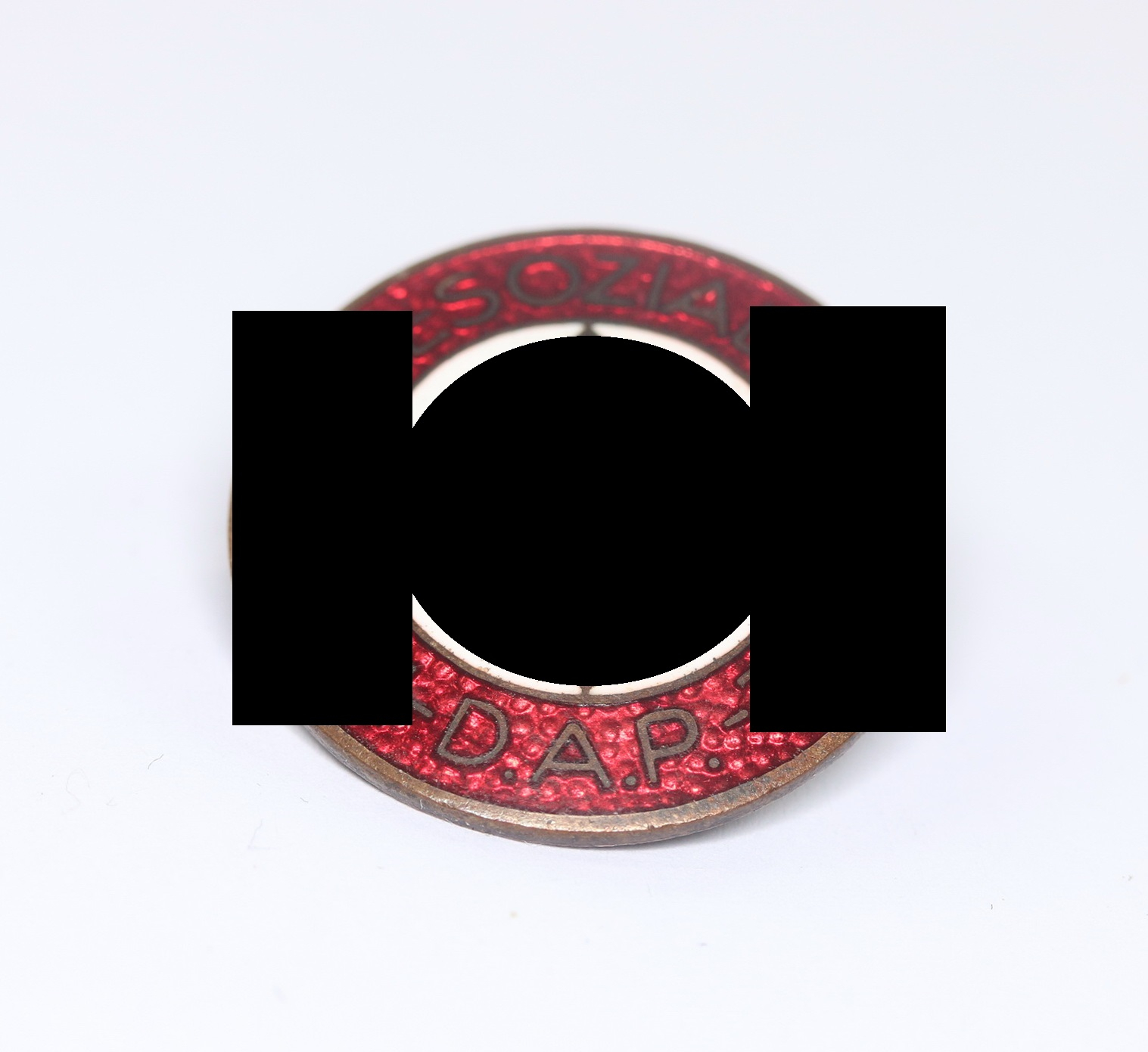 NSDAP Party Badge. Maker RZM M1/120 (Wilhelm Deumer, Lüdenscheid) – Bild 1