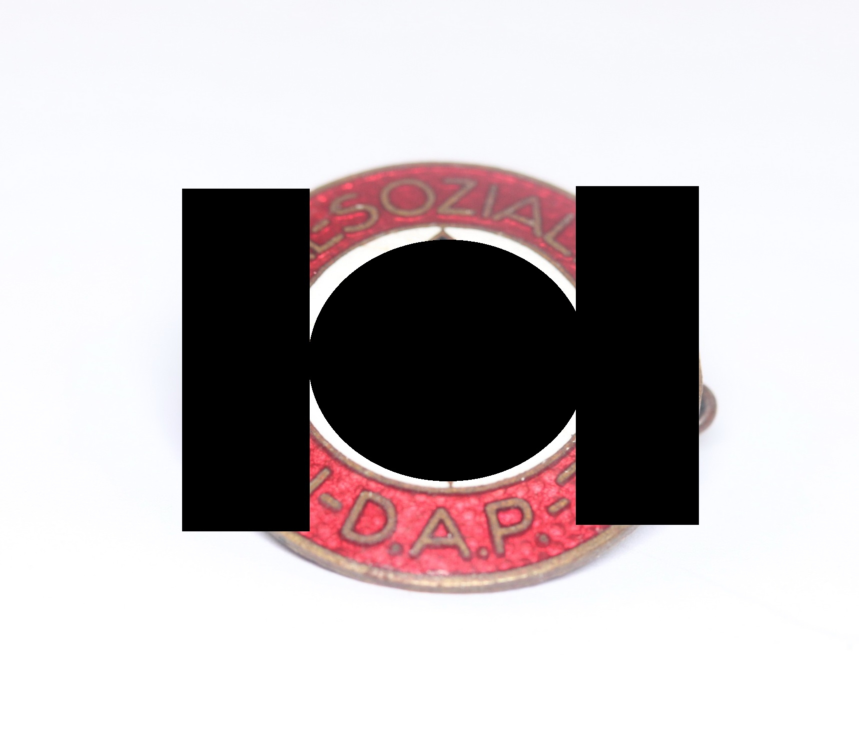 nsdap_parteiabzeichen_hst NSDAP Party Badge. Maker RZM M1/157 (Philipp Turks Witwe, Wien) – Bild 1