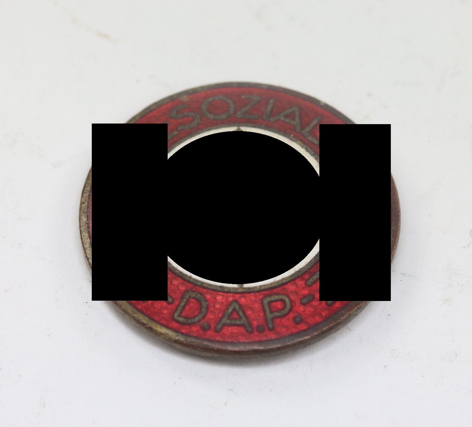 nsdap_parteiabzeichen_hst NSDAP Party Badge. Maker RZM M1/160 (E. Reihl, Linz) – Bild 1