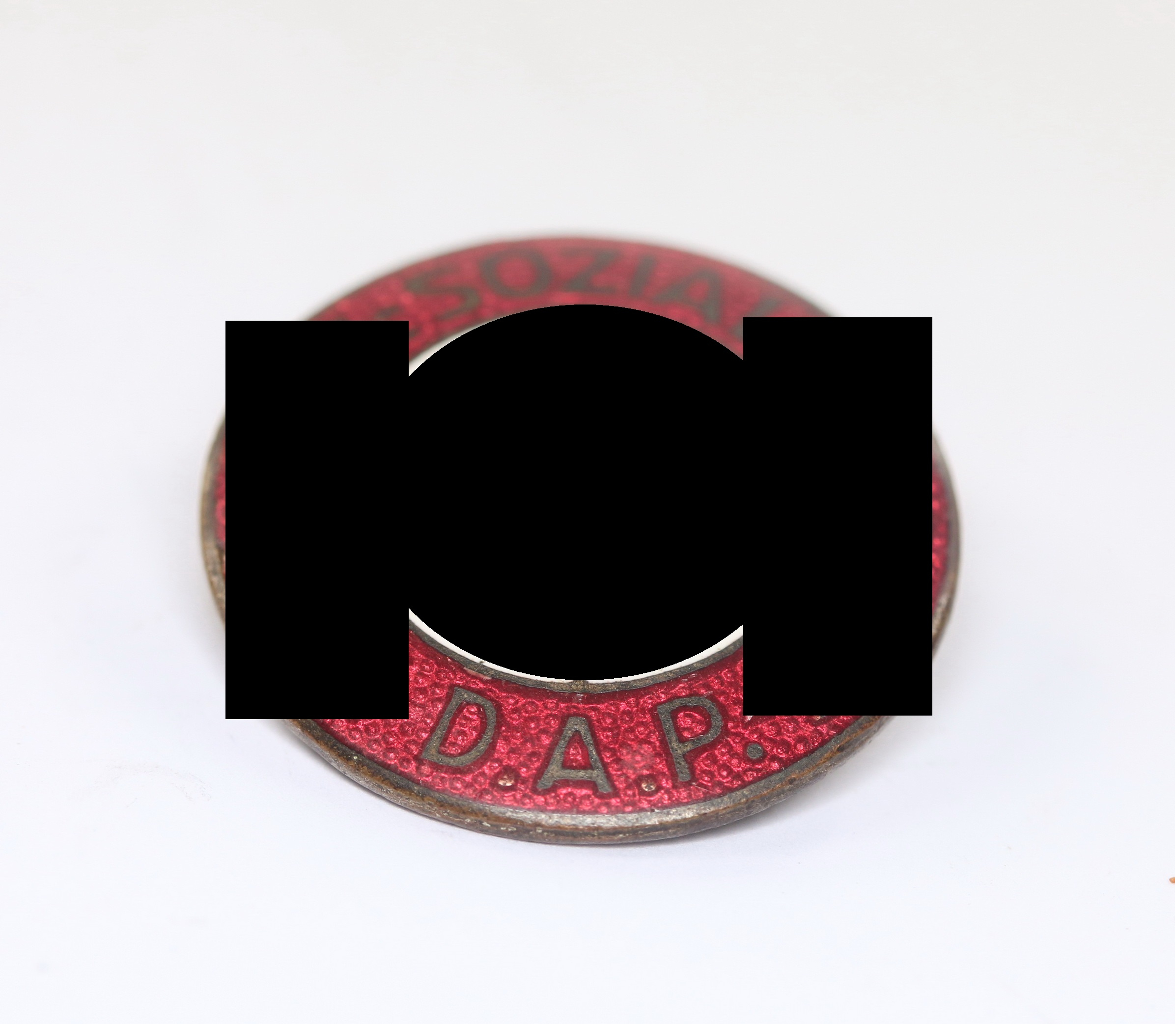 NSDAP Parteiabzeichen, Hst. RZM M1/27 (Ernst L. Müller, Pforzheim) – Bild 1