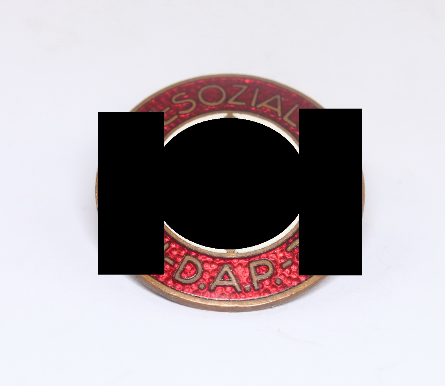 nsdap_parteiabzeichen_hst NSDAP Party Badge. Maker RZM M1/8 (Ferdinand Wagner, Pforzheim) – Bild 1