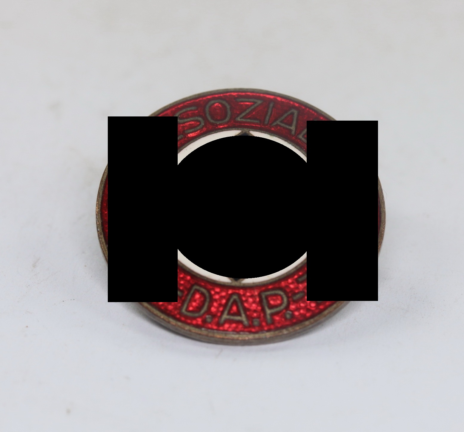 nsdap_parteiabzeichen_hst NSDAP Party Badge. Maker RZM M1/8 (Ferdinand Wagner, Pforzheim) – Bild 1