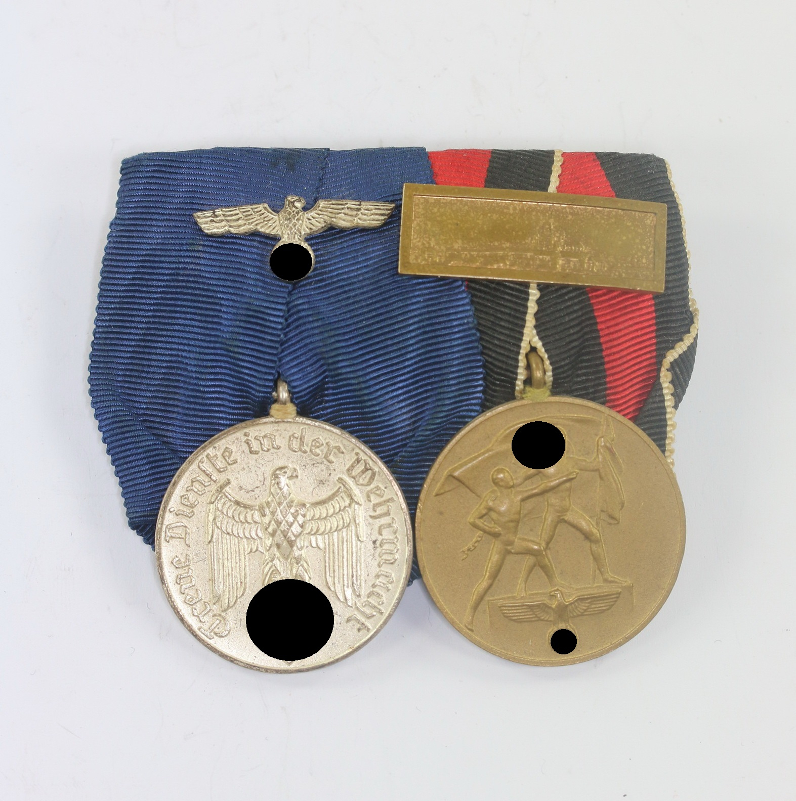 ordenschnalle_2x_4__1 Two Place Medal Bar. – Bild 1