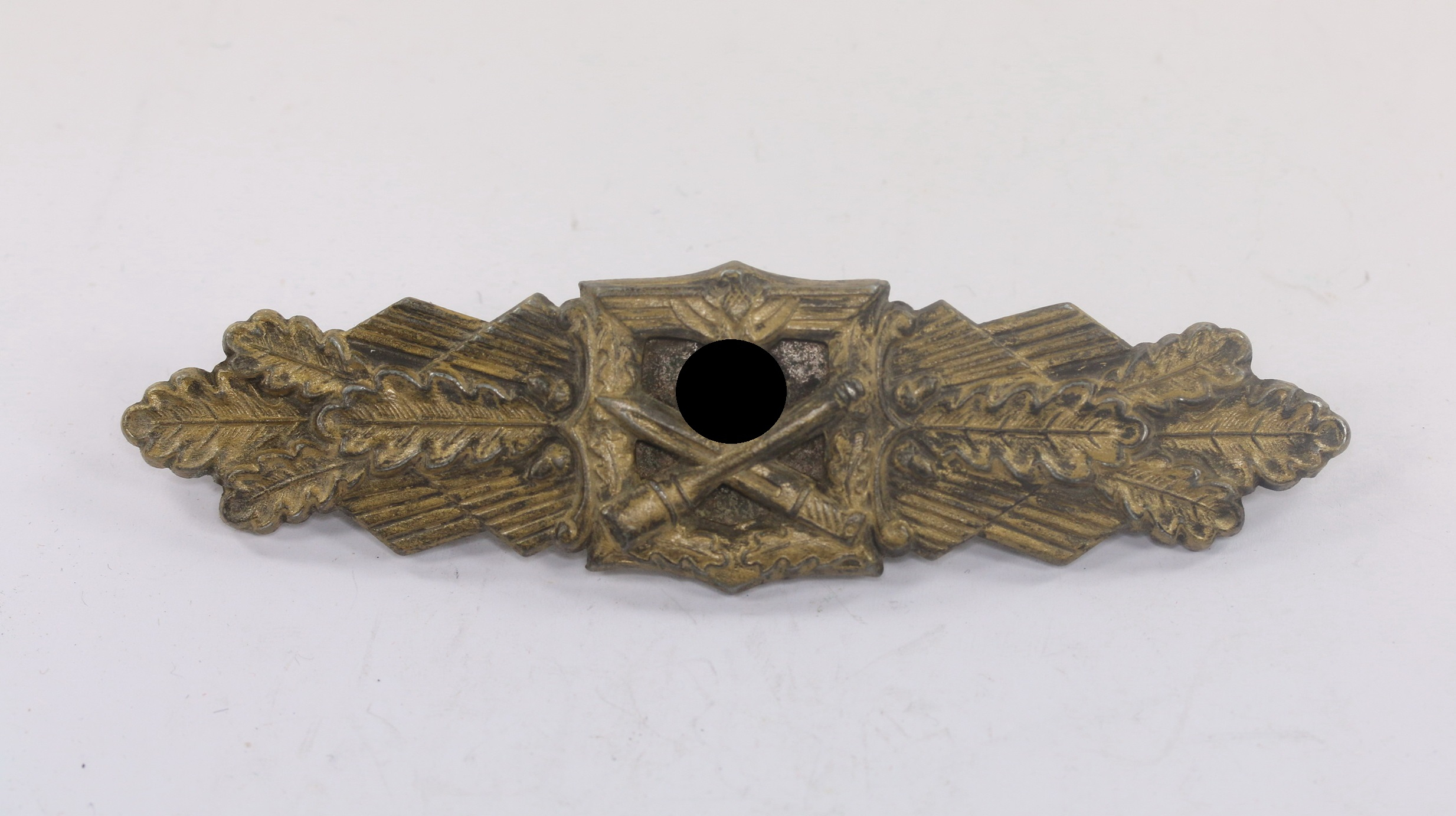 Bronze Close Combat Clasp. Maker FLL (1. Pattern) Friedrich Linden, Lüdenscheid – Bild 1