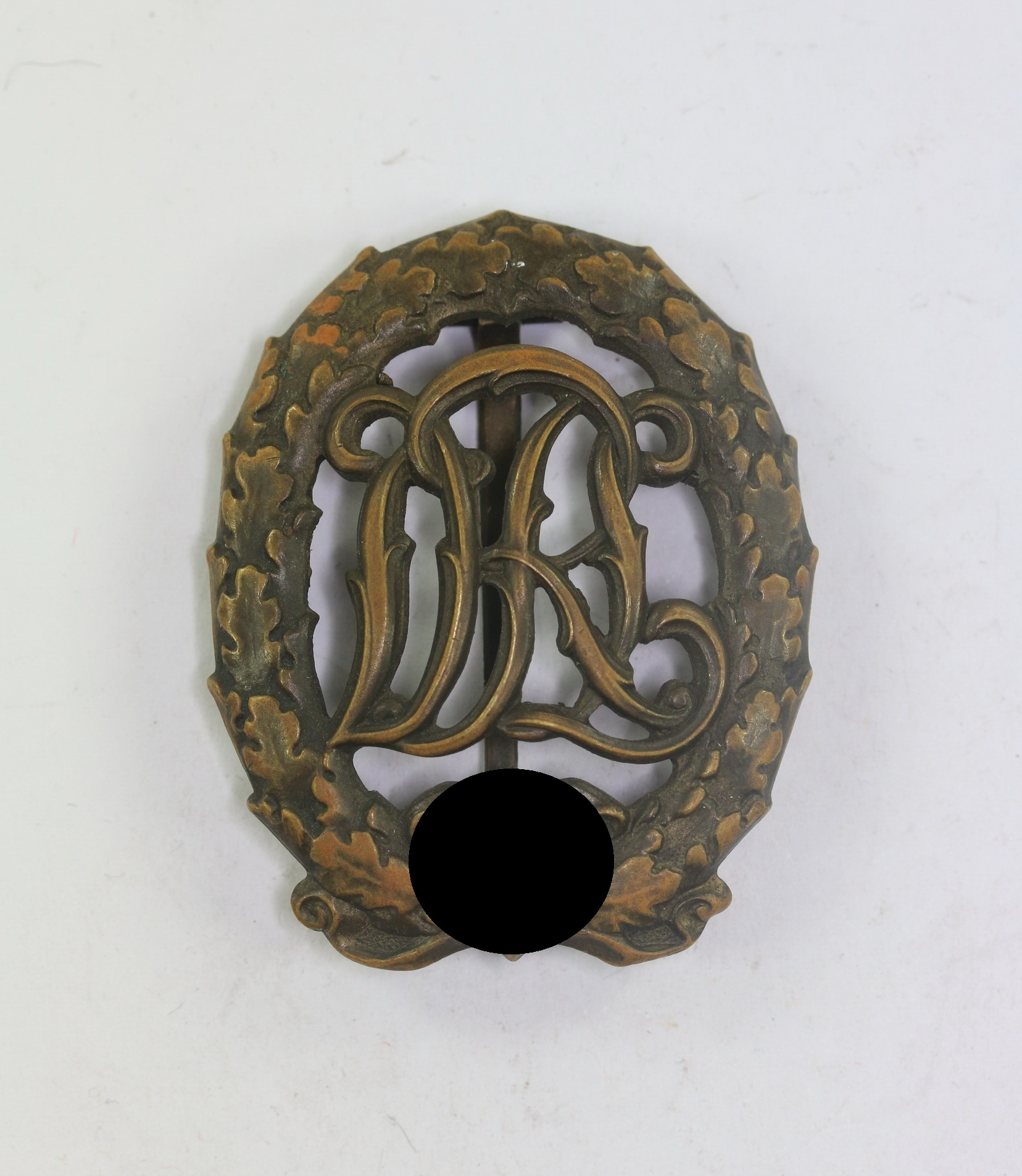 Bronze National Sport Badge. Maker Wernstein Jena – Bild 1