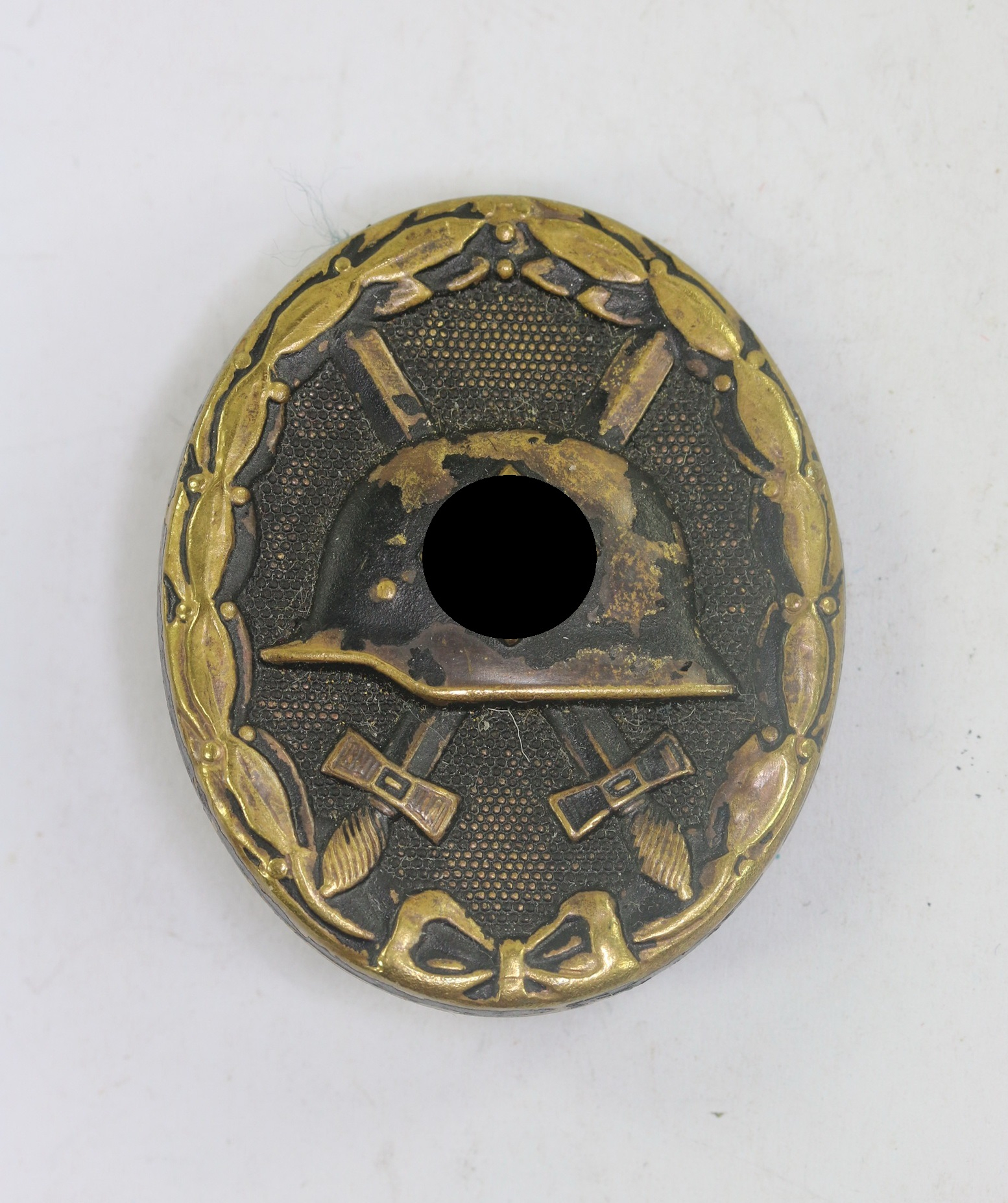 original_verwundetenabzeichen_in_schwarz_1939_buntmetall_ohne_hersteller_1__5 Black Wound Badge 1939. – Bild 1
