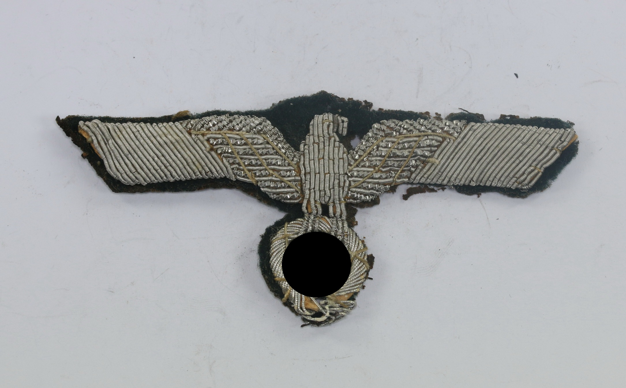  Wehrmacht Heer, Brustadler für Offiziere (handgestickt) – Bild 1