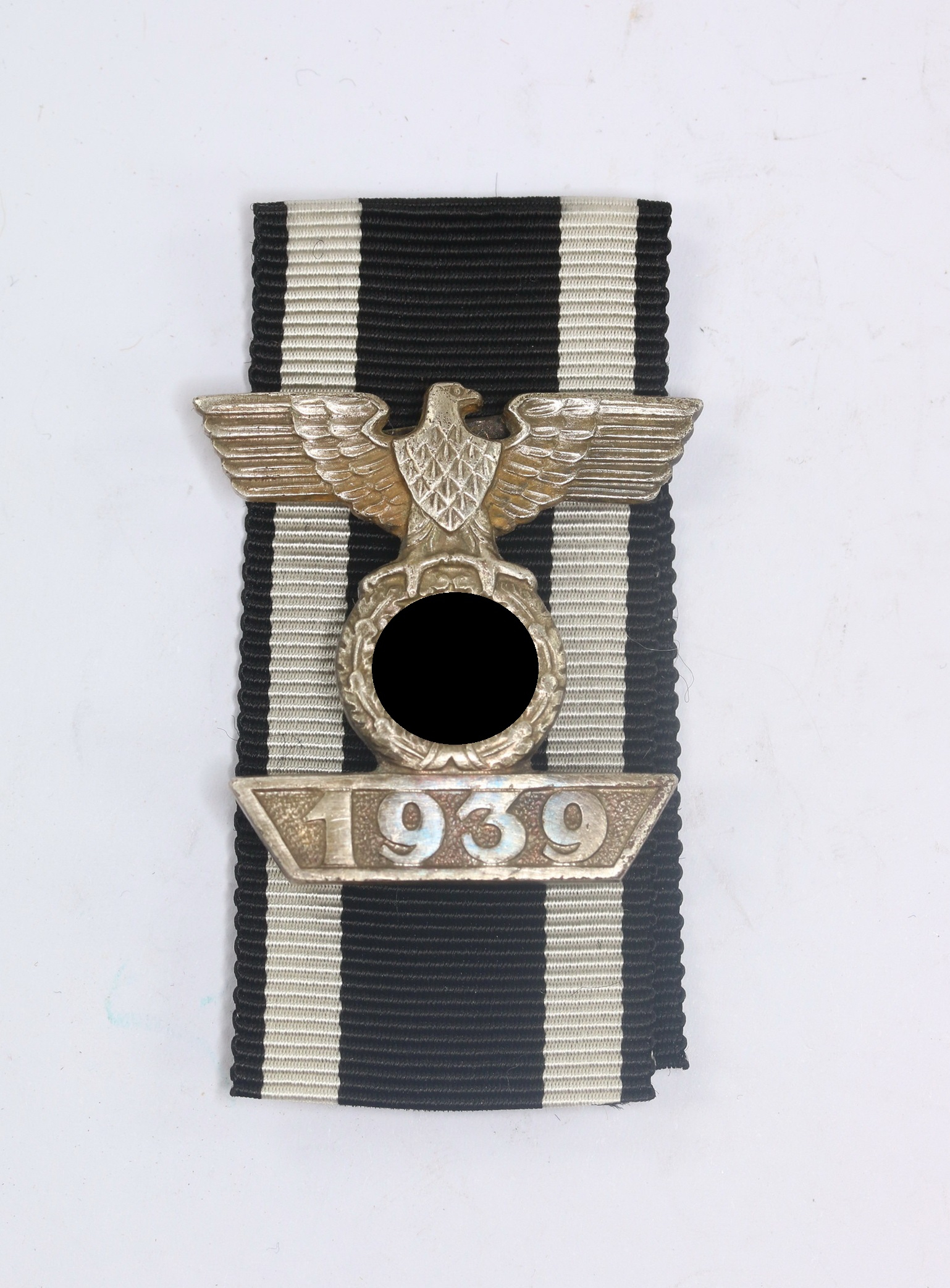 Repetition Clasp 1939 to the Iron Cross 2nd Class 1914. Type Ziemer & Söhne Oberstein, Tombak. – Bild 1