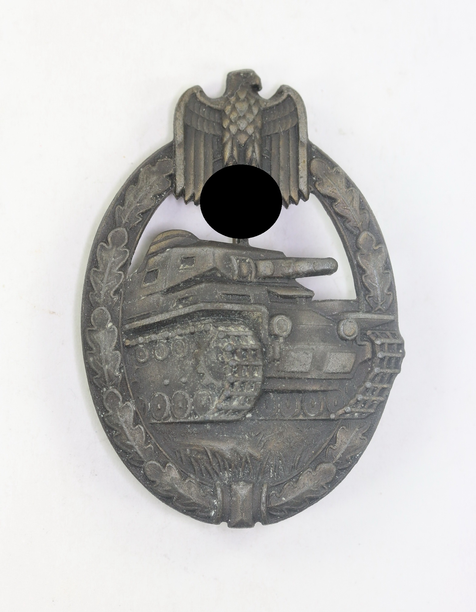  Panzerkampfabzeichen in Bronze, Fritz Zimmermann, Stuttgart, Typ B – Bild 1