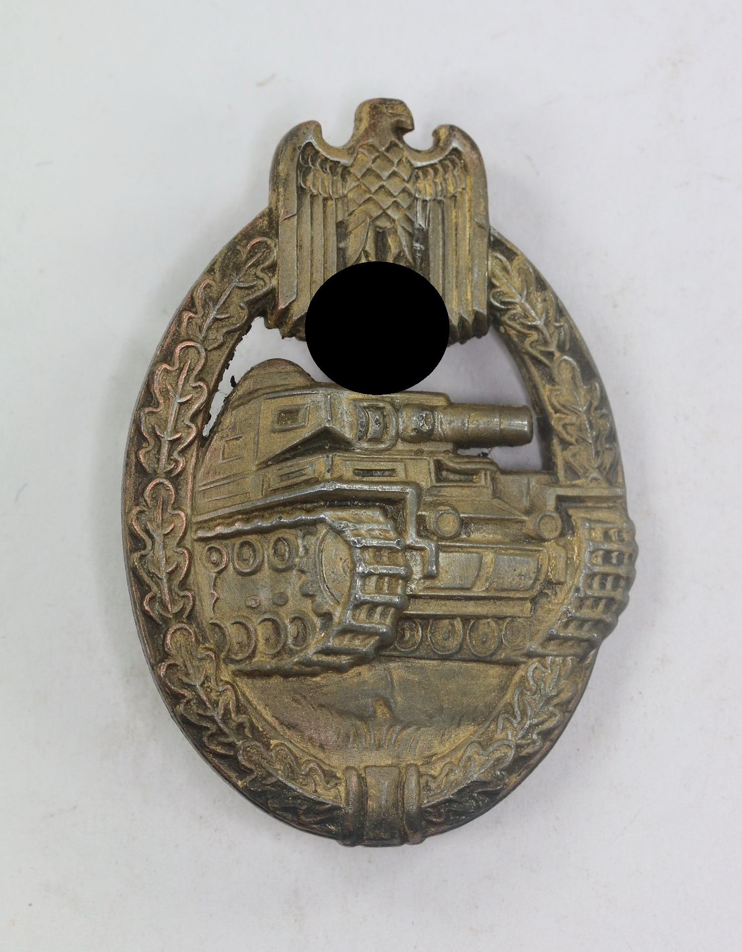 panzerkampfabzeichen_in_bronze_hst Panzerkampfabzeichen in Bronze, Hst. R.R.S. (Rudolf Richter, Schlag) – Bild 1