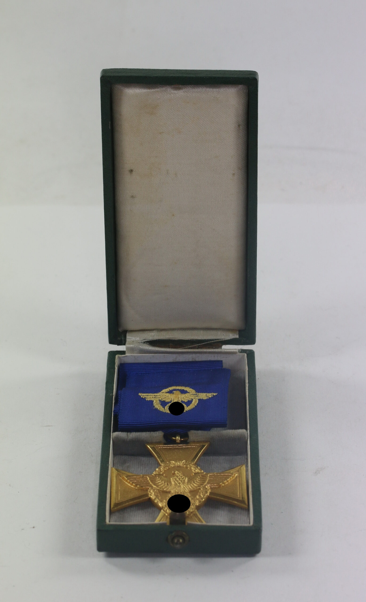 polizei_dienstauszeichnung_f_r_25_jahre_im_etui__f_r_treue_dienste_in_der_polizei_1__1 Polizei Dienstauszeichnung für 25 Jahre, im Etui - Für treue Dienste in der Polizei – Bild 1