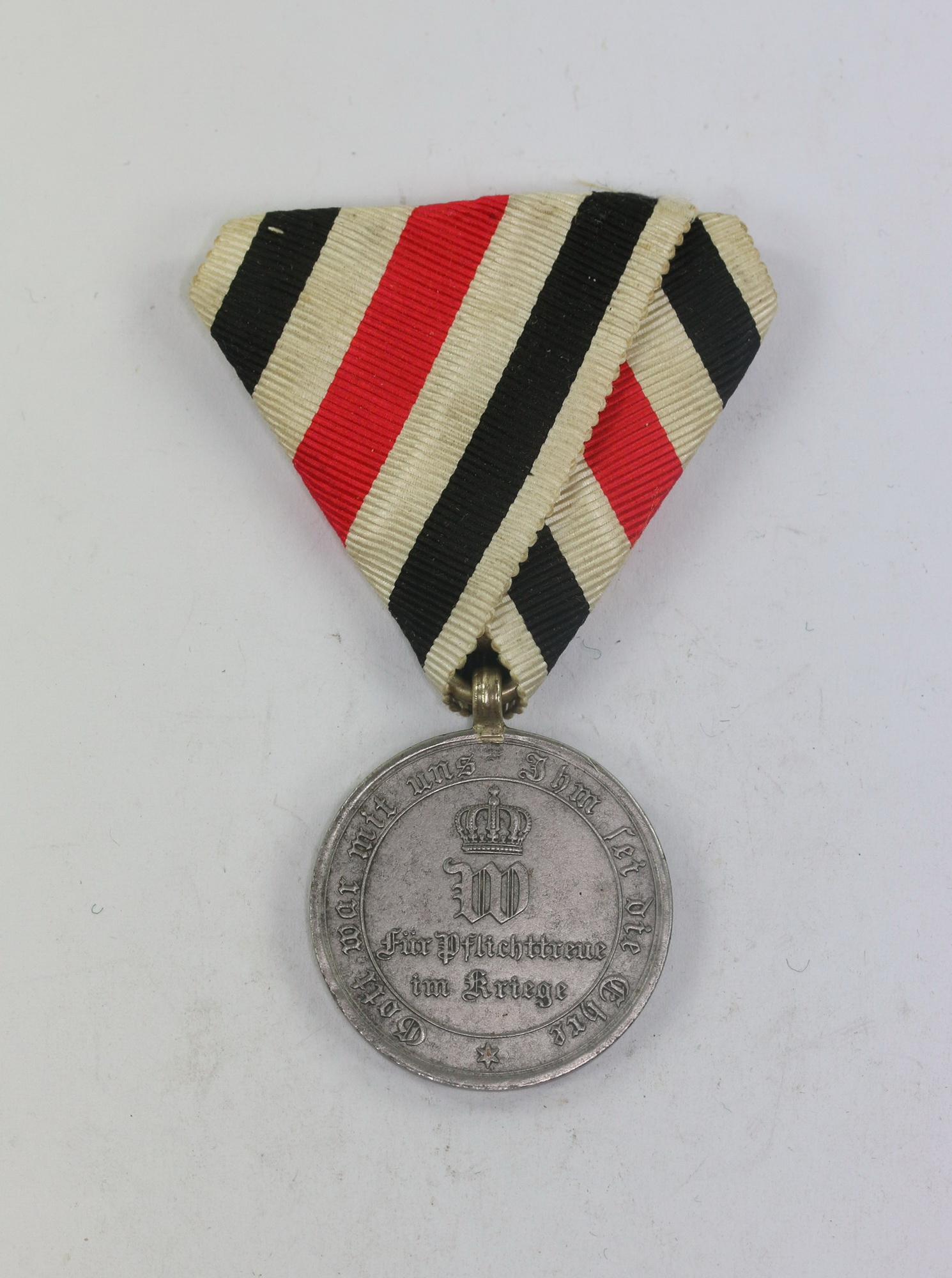 Prussia, War Medal1870-1871 for Non-Combatants, Court Mount. – Bild 1