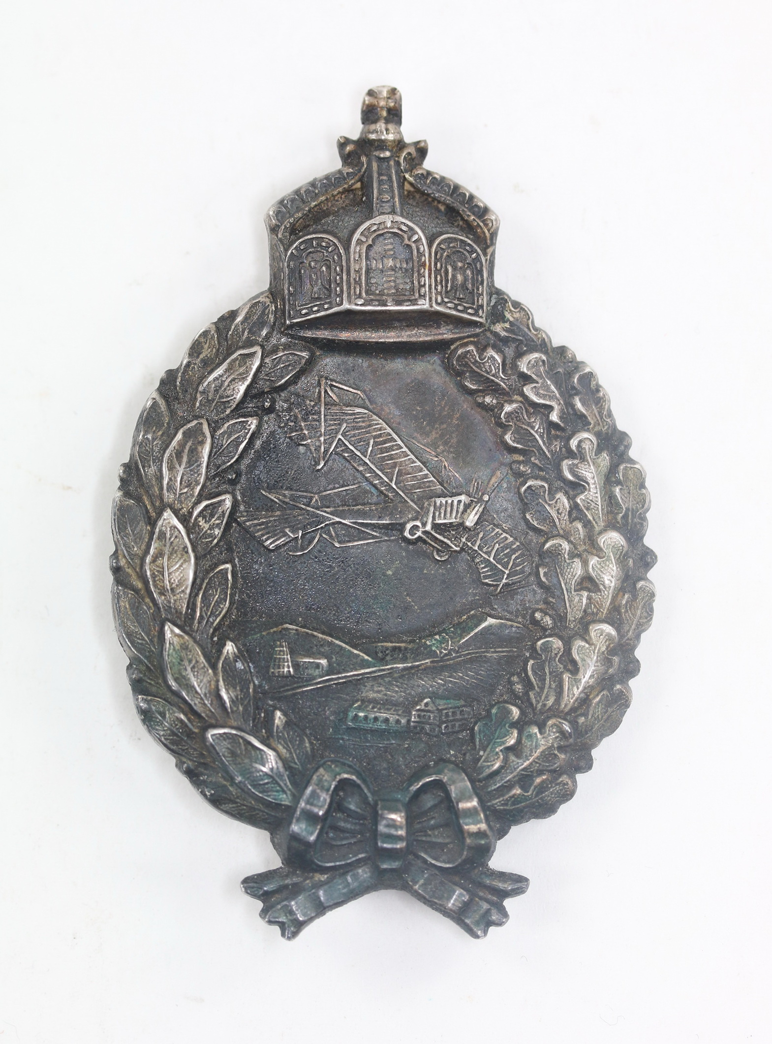 Preußen, Militär Flugzeugführerabzeichen, Hst. C.E. Juncker Berlin 800 – Bild 1