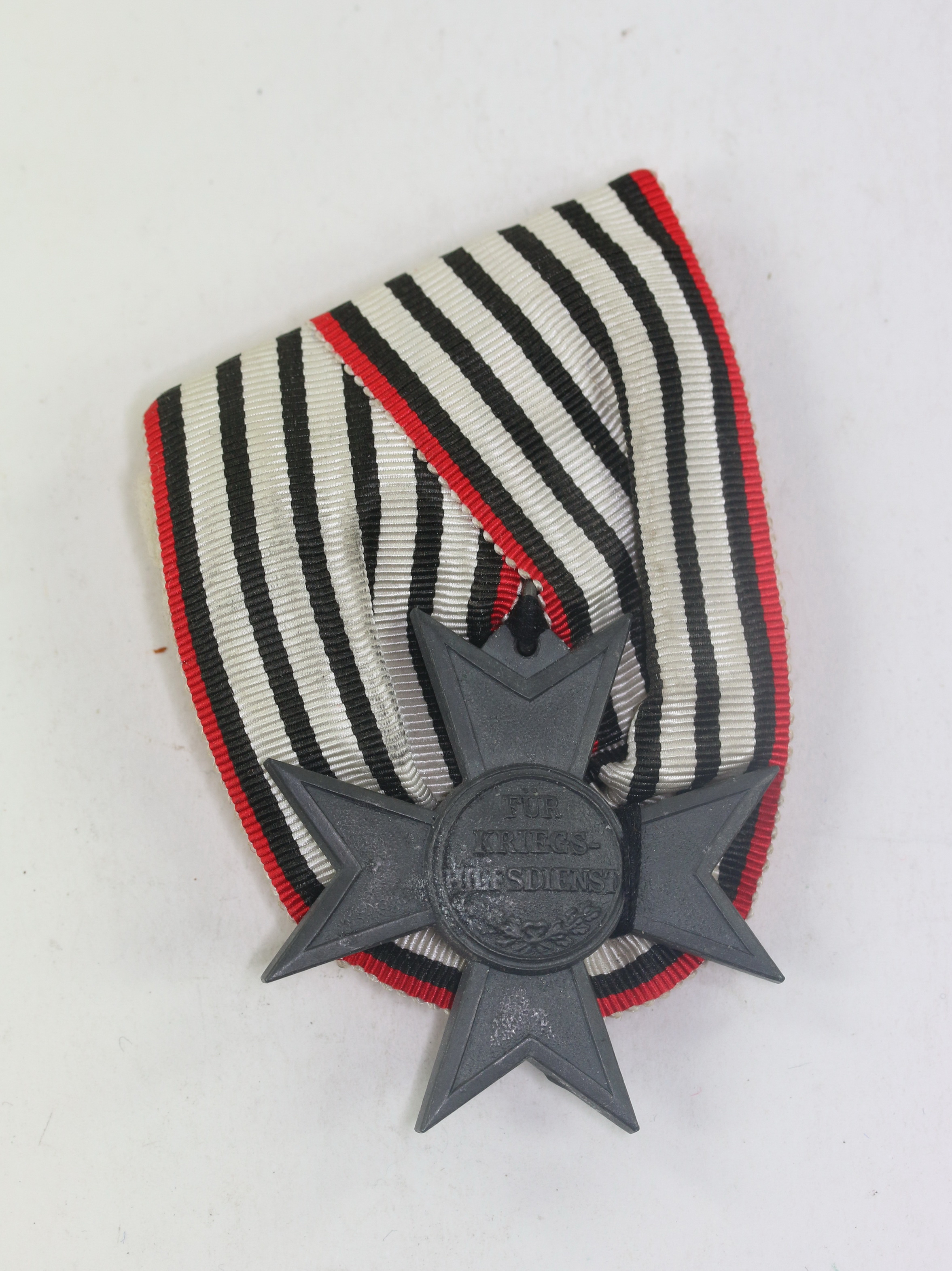 Prussia, War Merit Cross for Auxileries. Label H. Werner Kaiserl. Hofjuwelier Berlin W.8 Friedrichstr. 173 – Bild 1