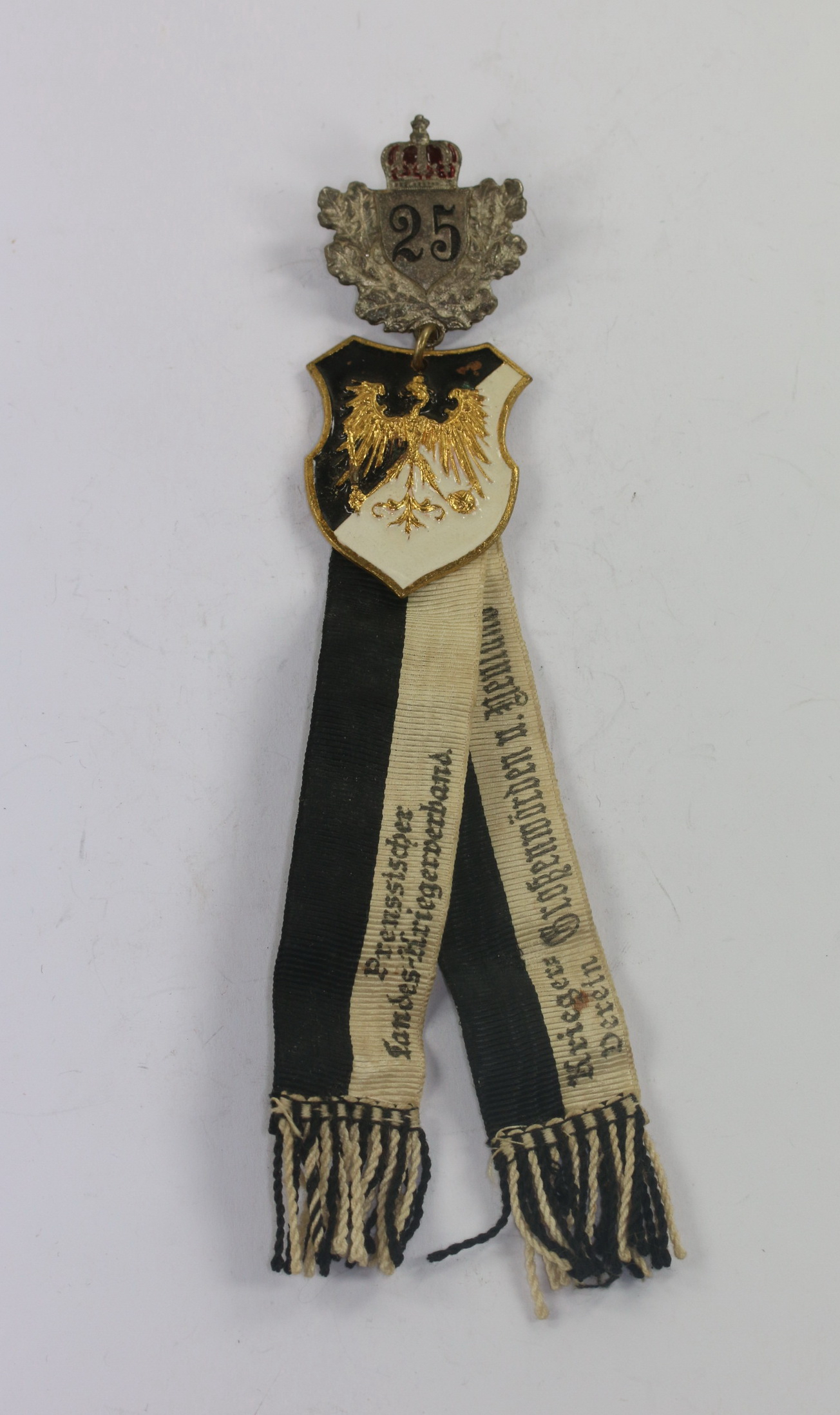 Preußischer Landes-Kriegerverband, Grossenwörden u. Neuland für 25 Jahre – Bild 1