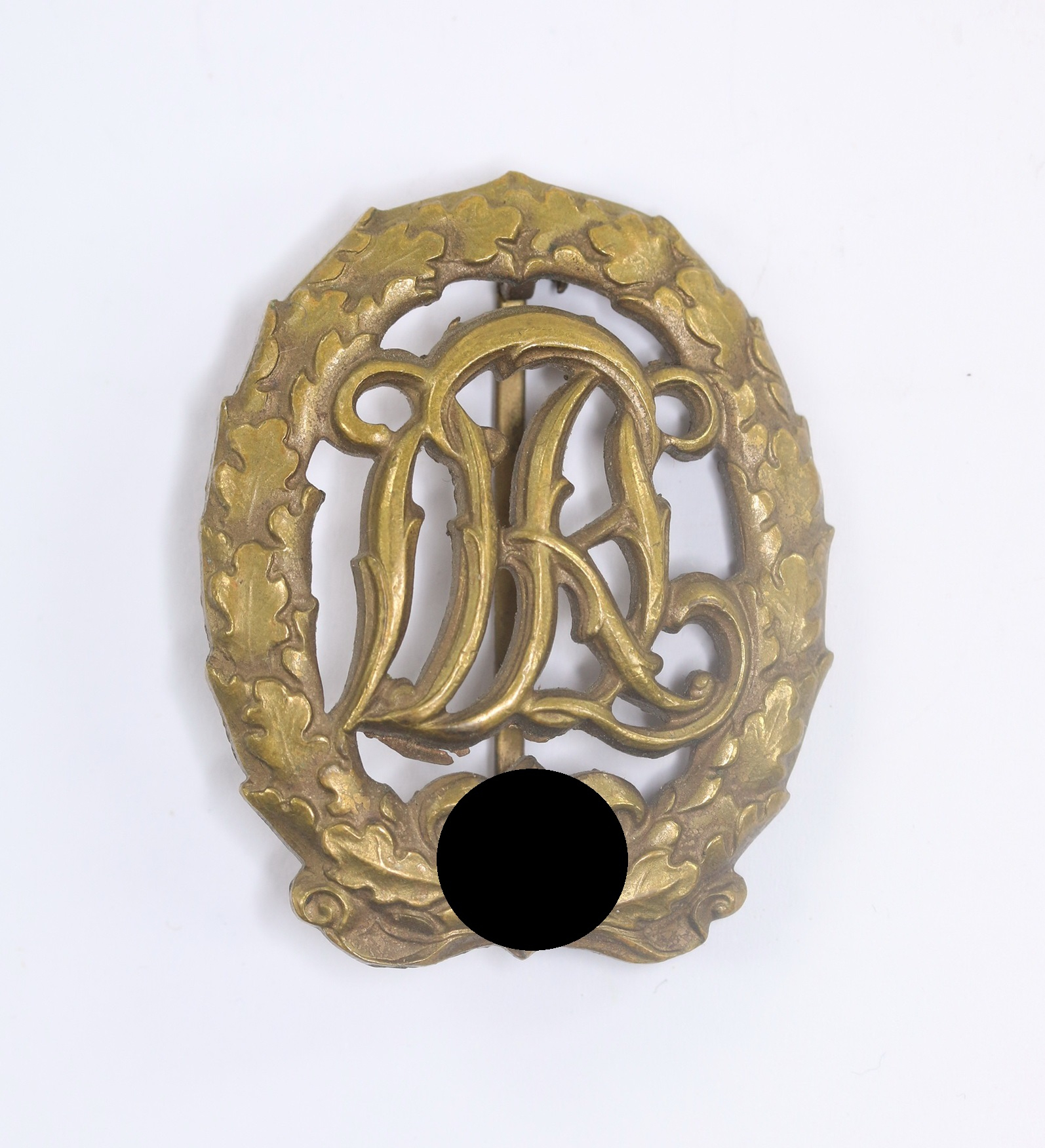reichssportabzeichen_drl_in_bronze_hst Bronze National Sport Badge. Maker Ferd. Wagner – Bild 1