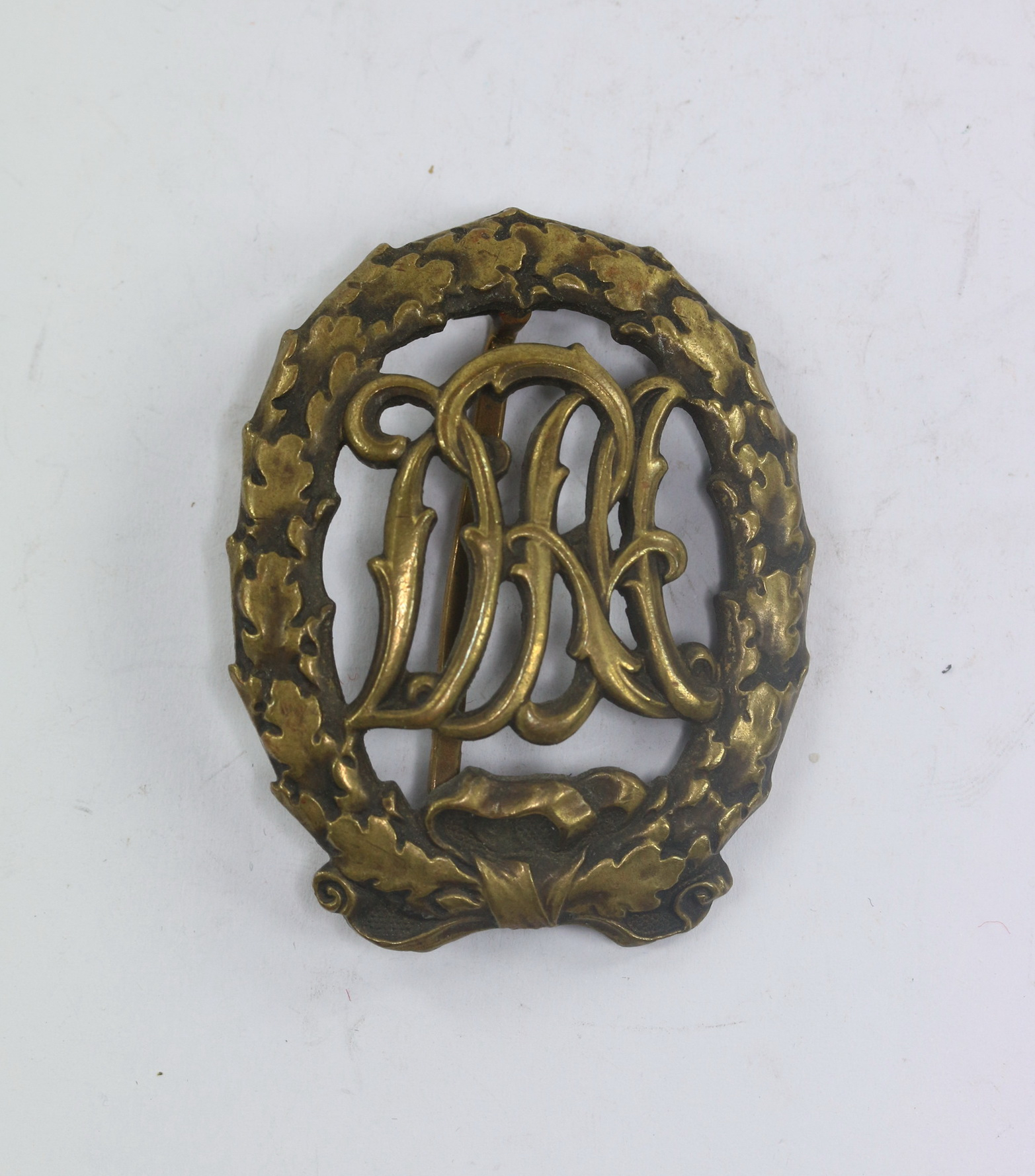 reichssportabzeichen_drl_in_bronze_hst Reichssportabzeichen (DRL) in Bronze, Hst. H. Wernstein Jena-Löbstedt – Bild 1