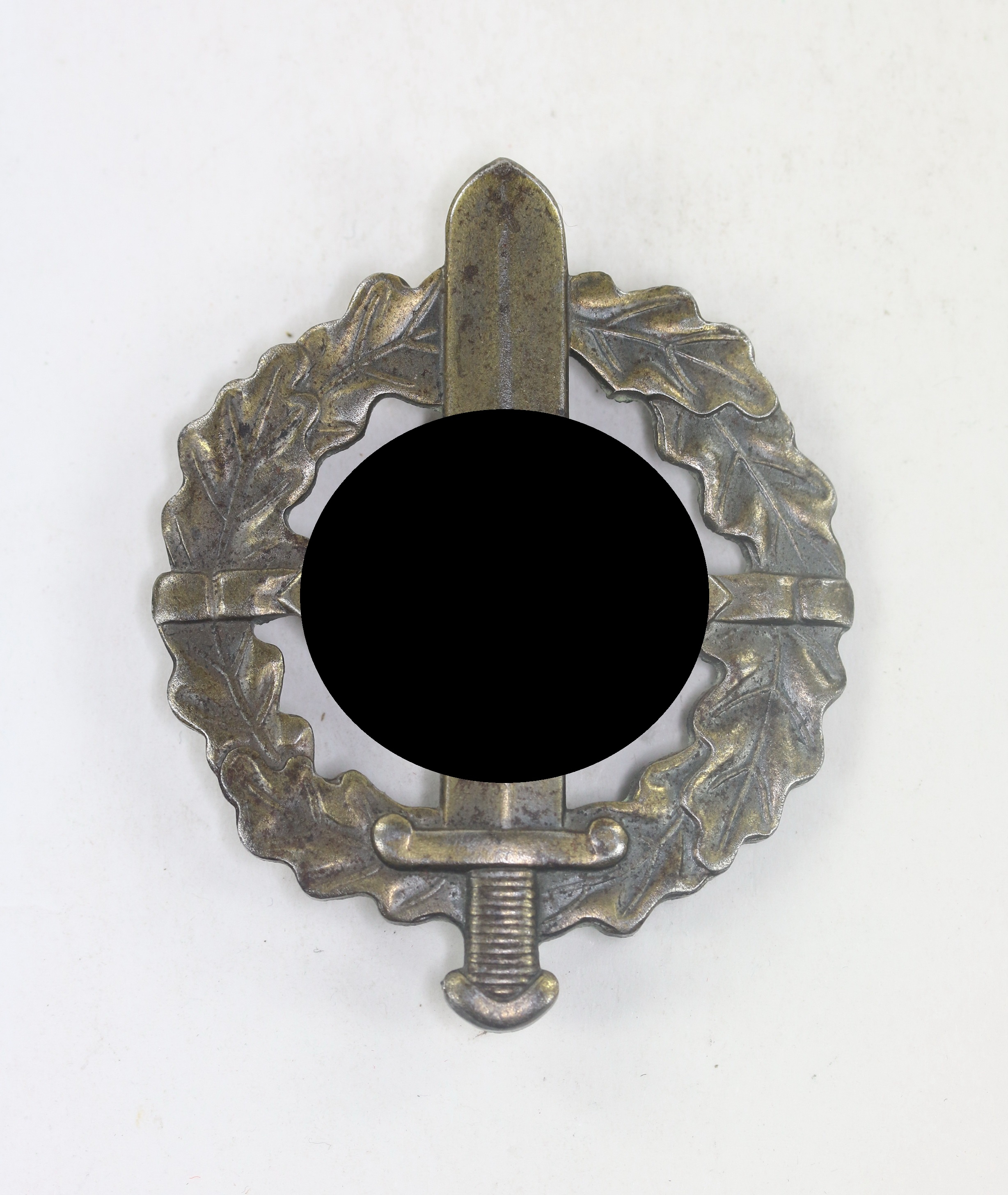 sa_wehrabzeichen_in_bronze_hst SA Wehrabzeichen in Bronze, Hst. W. Redo Saarlautern, Eigentum d. obersten S.A.-Führung – Bild 1