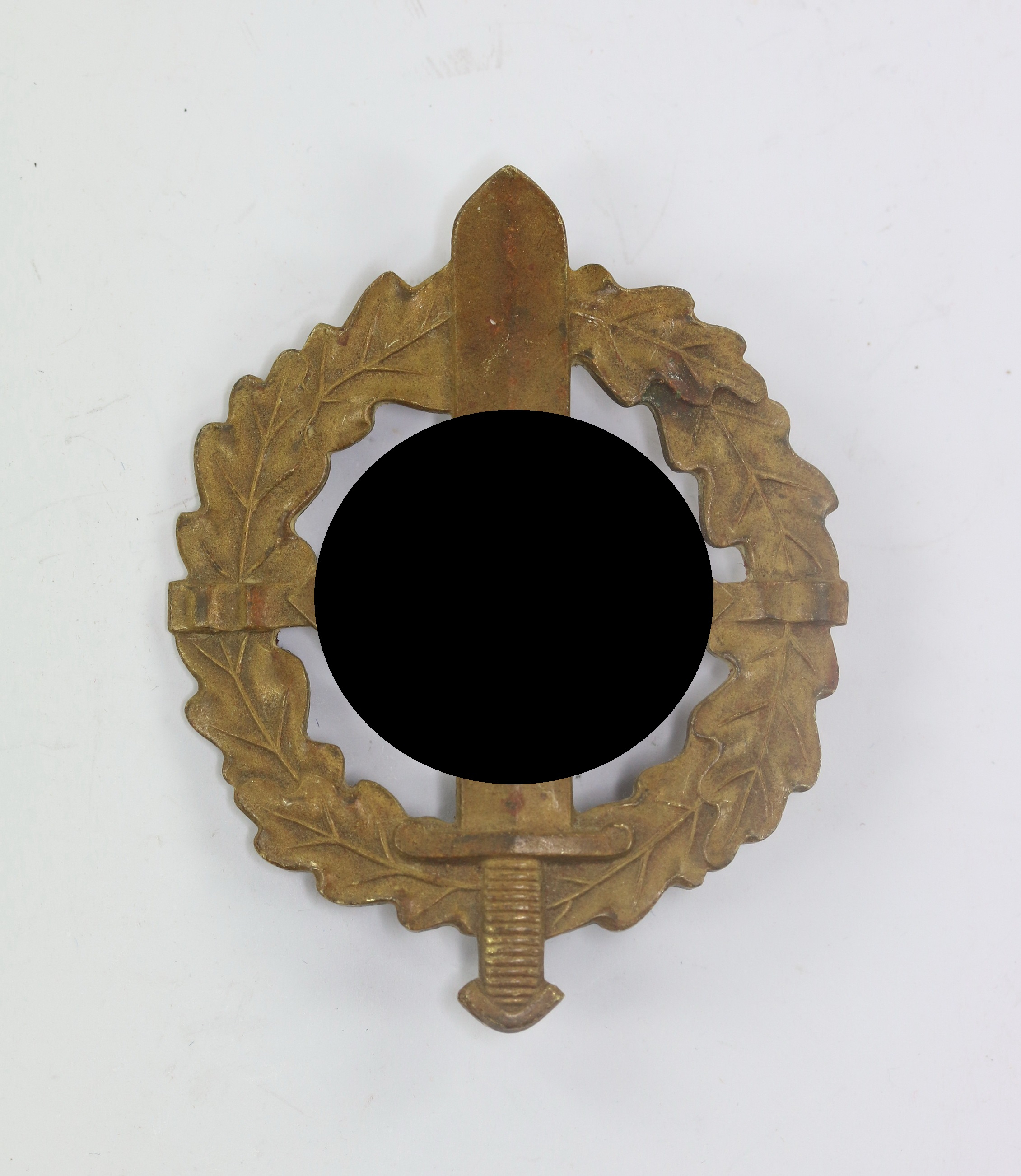 sawehrabzeichen_in_bronze_hst SA Bronze Military Sport Badge. Maker E. Schneider, eigentum d. Chefs d. Ausbildungsweseen – Bild 1