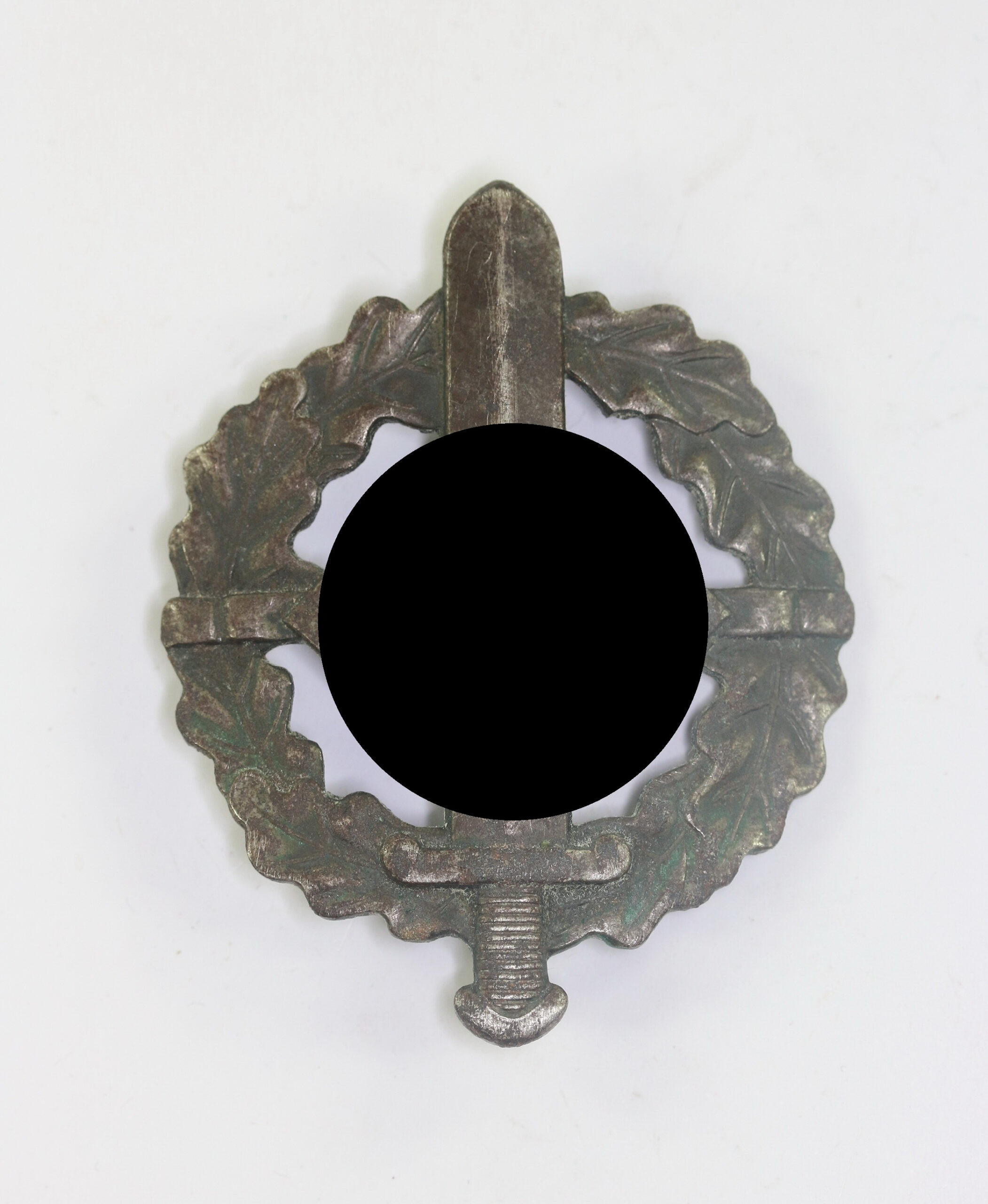 SA-Wehrabzeichen in Bronze, Hst. W. Redo Saarlautern - Eigentum der obesten SA-Führung – Bild 1