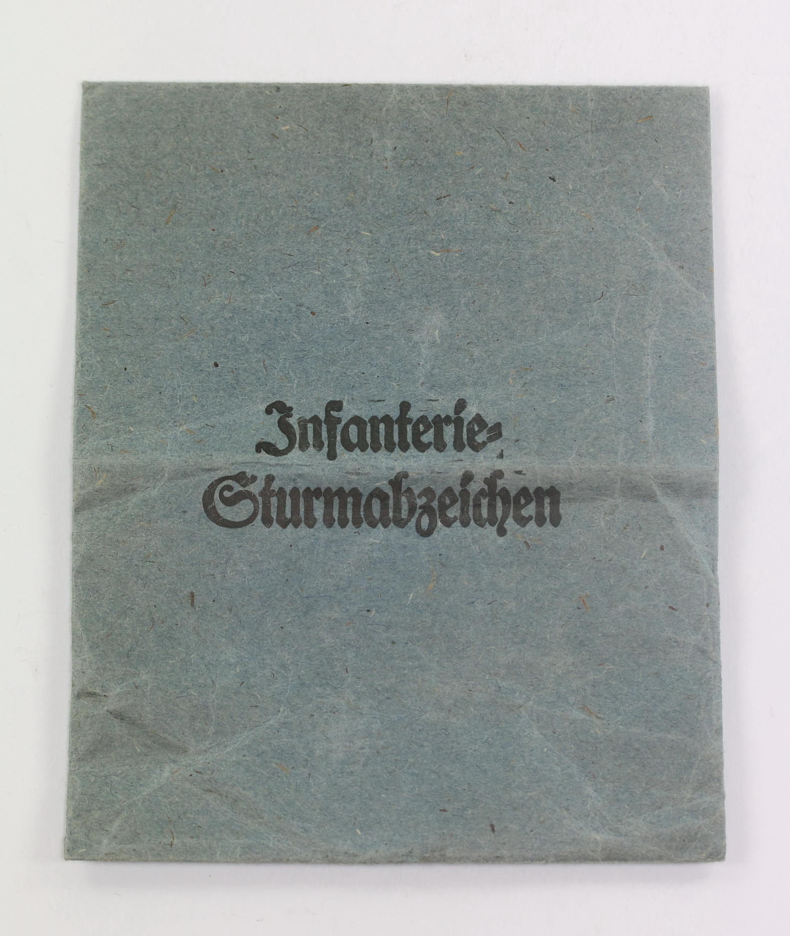 verleihungst_te_infanterie_sturmabzeichen_gottlieb_wagner_oberstein_nahe_1_ Envelope for the Infantry Assault Badge, Gottlieb & Wagner Oberstein / Nahe – Bild 1