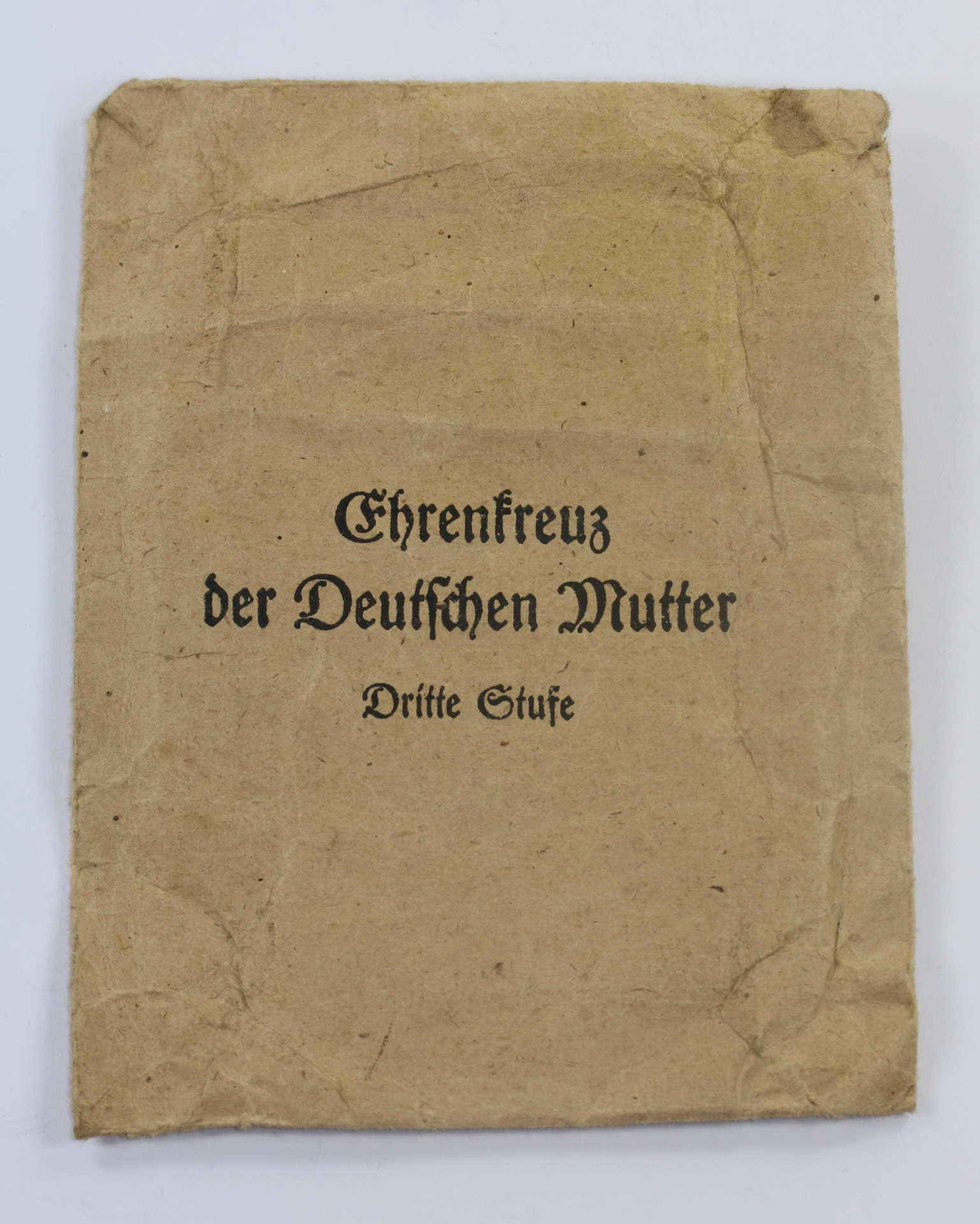 Envelope for the Bronze Mother Cross, Mittweidaer Metallwarenfabrik Rudolf Wächtler & Lange – Bild 1