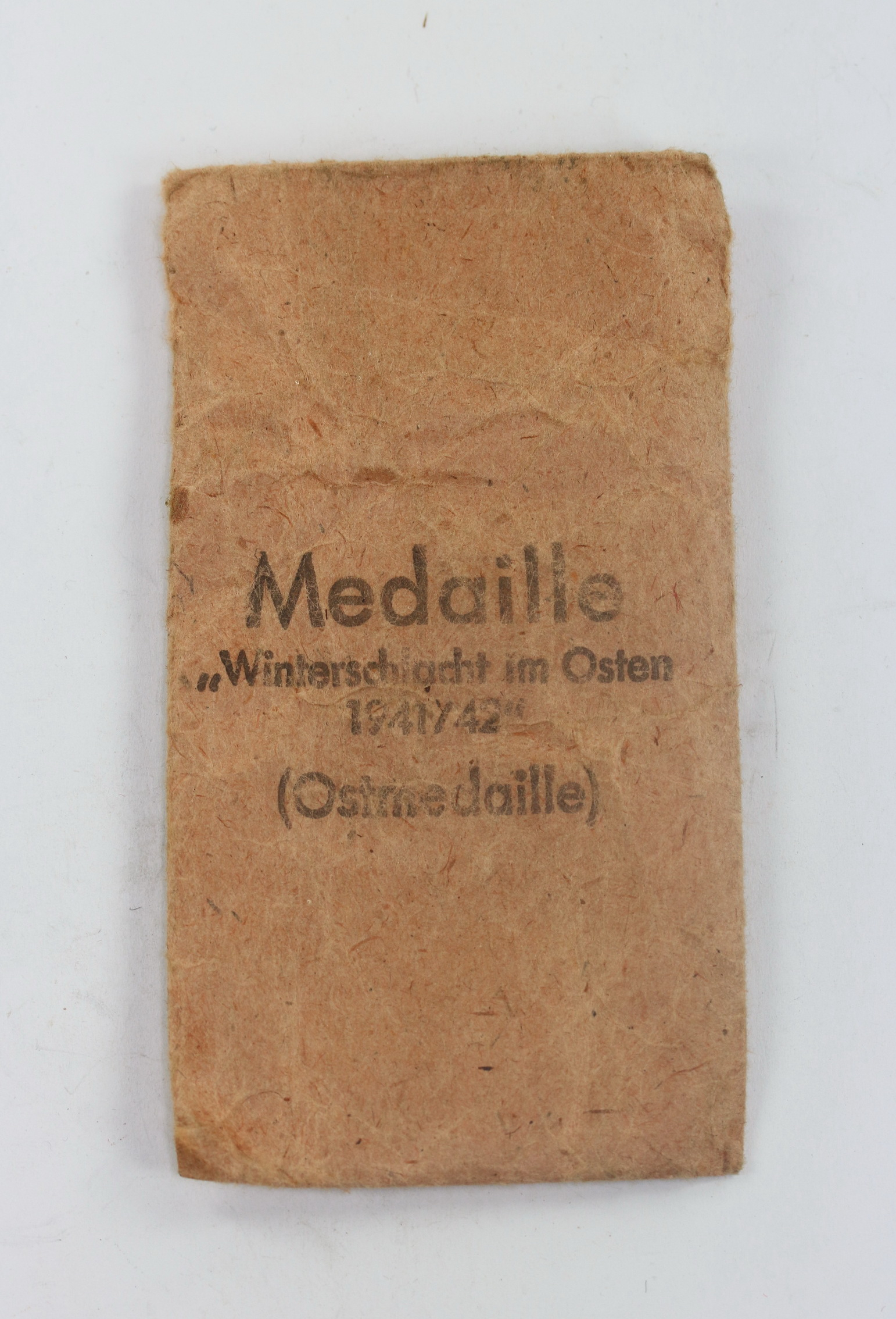 Envelope for the Eastern Front Medal, E. Fred. Wiedmann Frankfurt a. Main – Bild 1