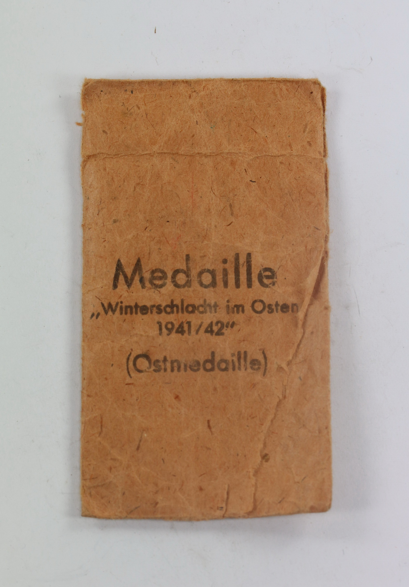 Envelope for the Eastern Front Medal, Ernst L. Müller, Pforzheim – Bild 1