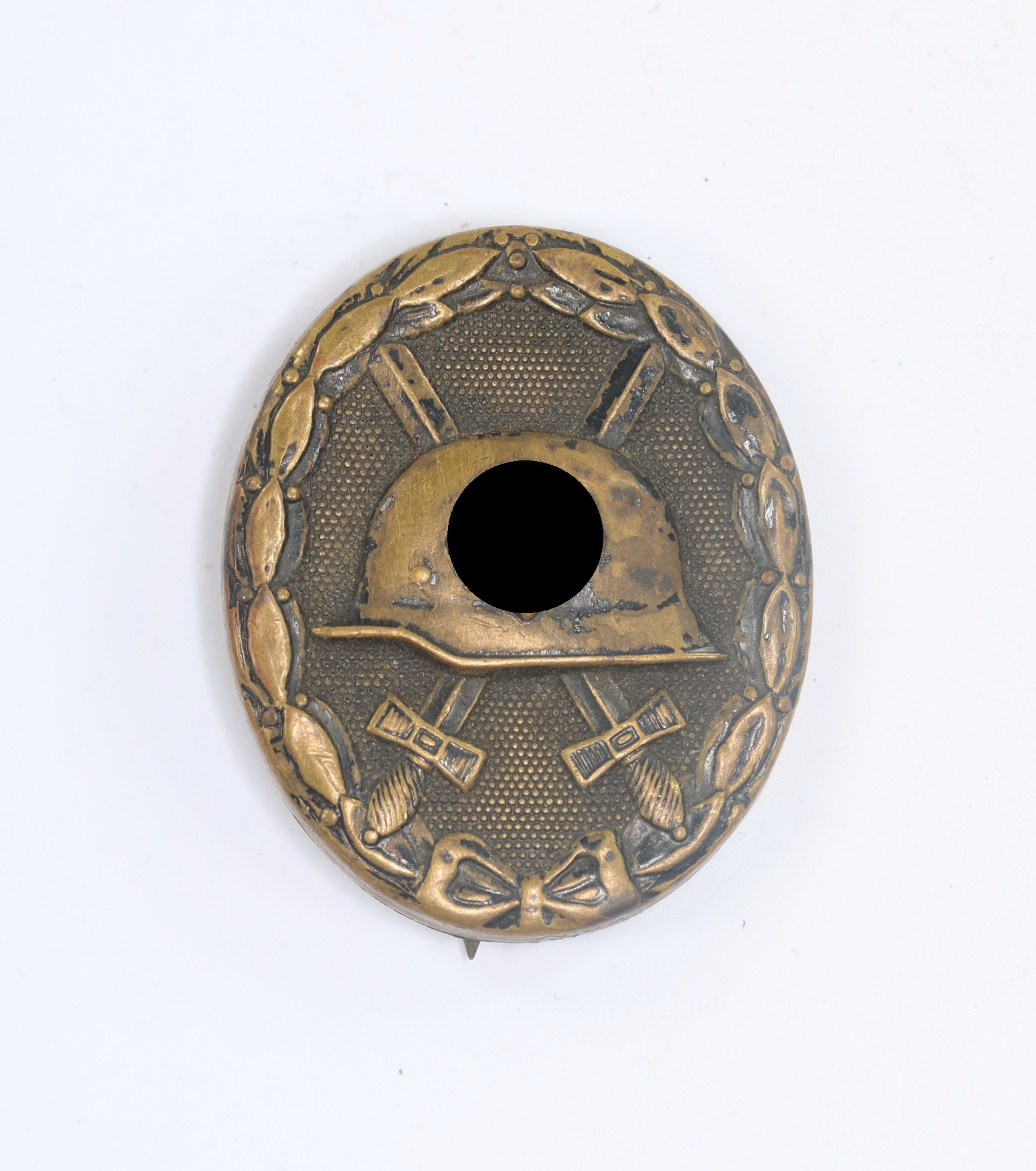 verwundetenabzeichen_in_schwarz_1939_buntmetall_ohne_hersteller_1__37 Black Wound Badge 1939. – Bild 1