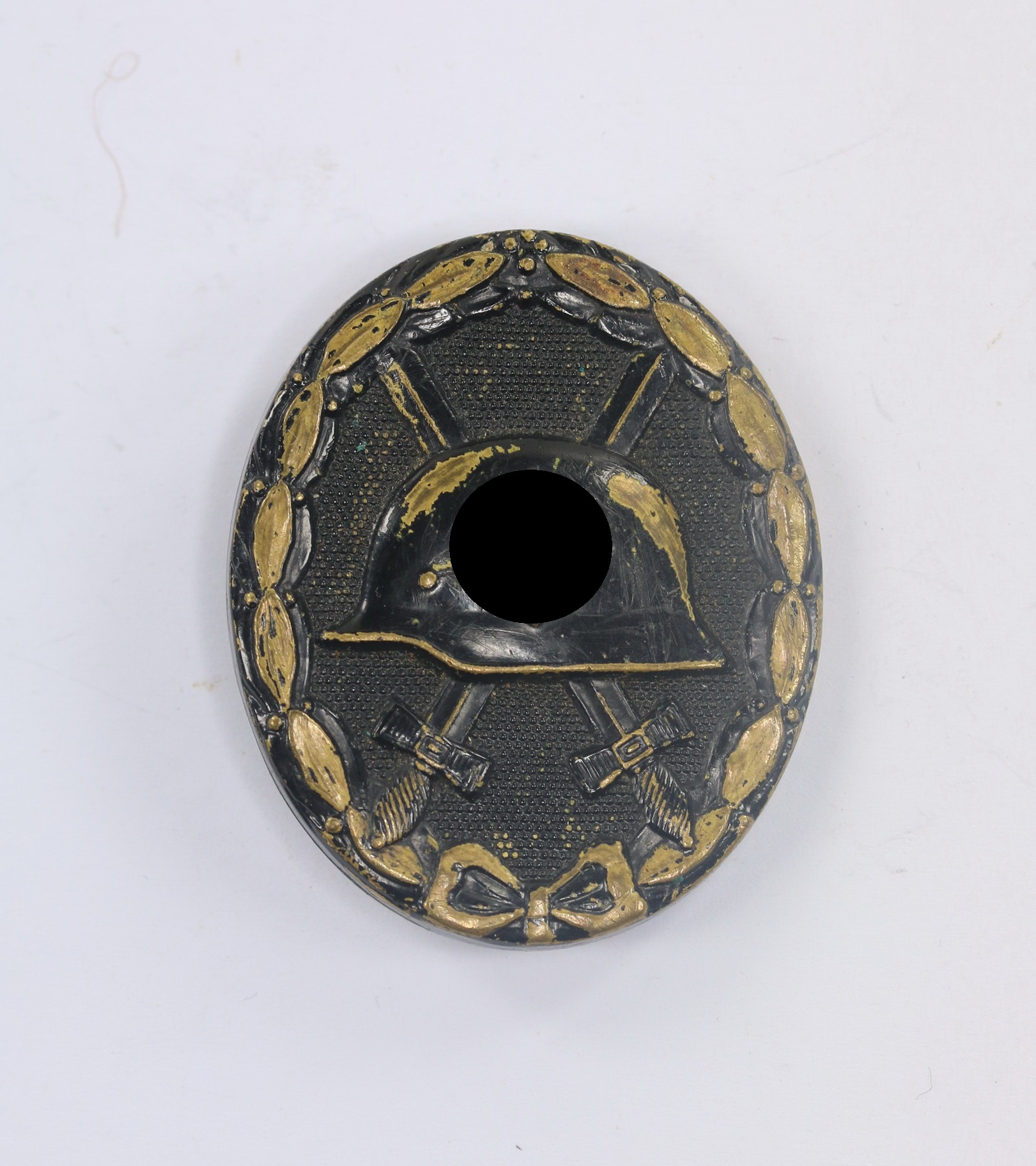 verwundetenabzeichen_in_schwarz_1939_buntmetall_ohne_hersteller_1__51 Black Wound Badge 1939. – Bild 1