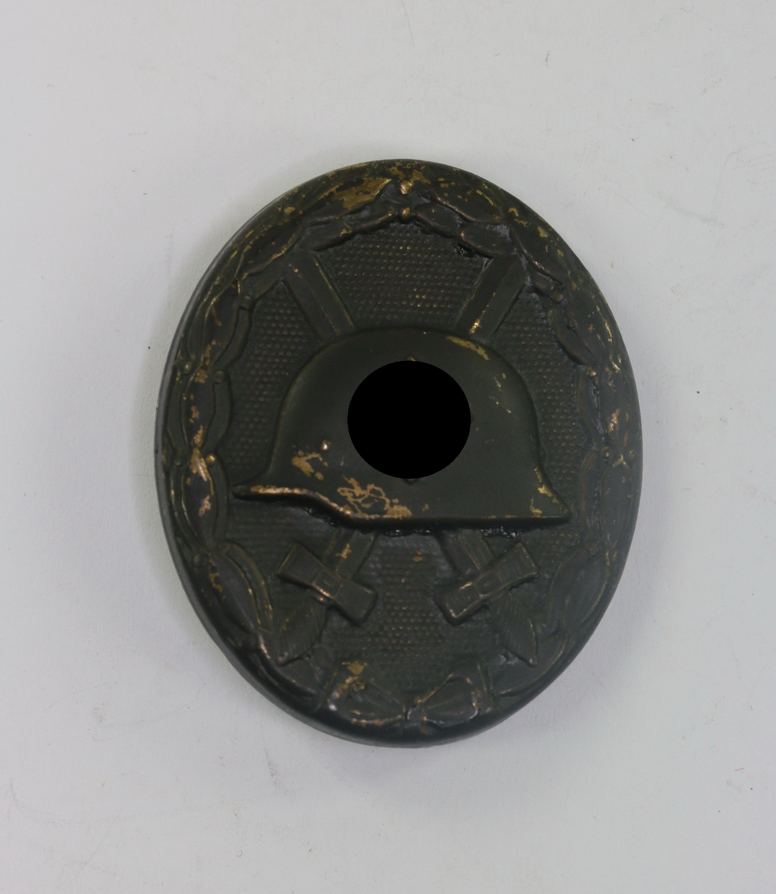 verwundetenabzeichen_in_schwarz_1939_buntmetall_ohne_hersteller_2__27 Black Wound Badge 1939. – Bild 1