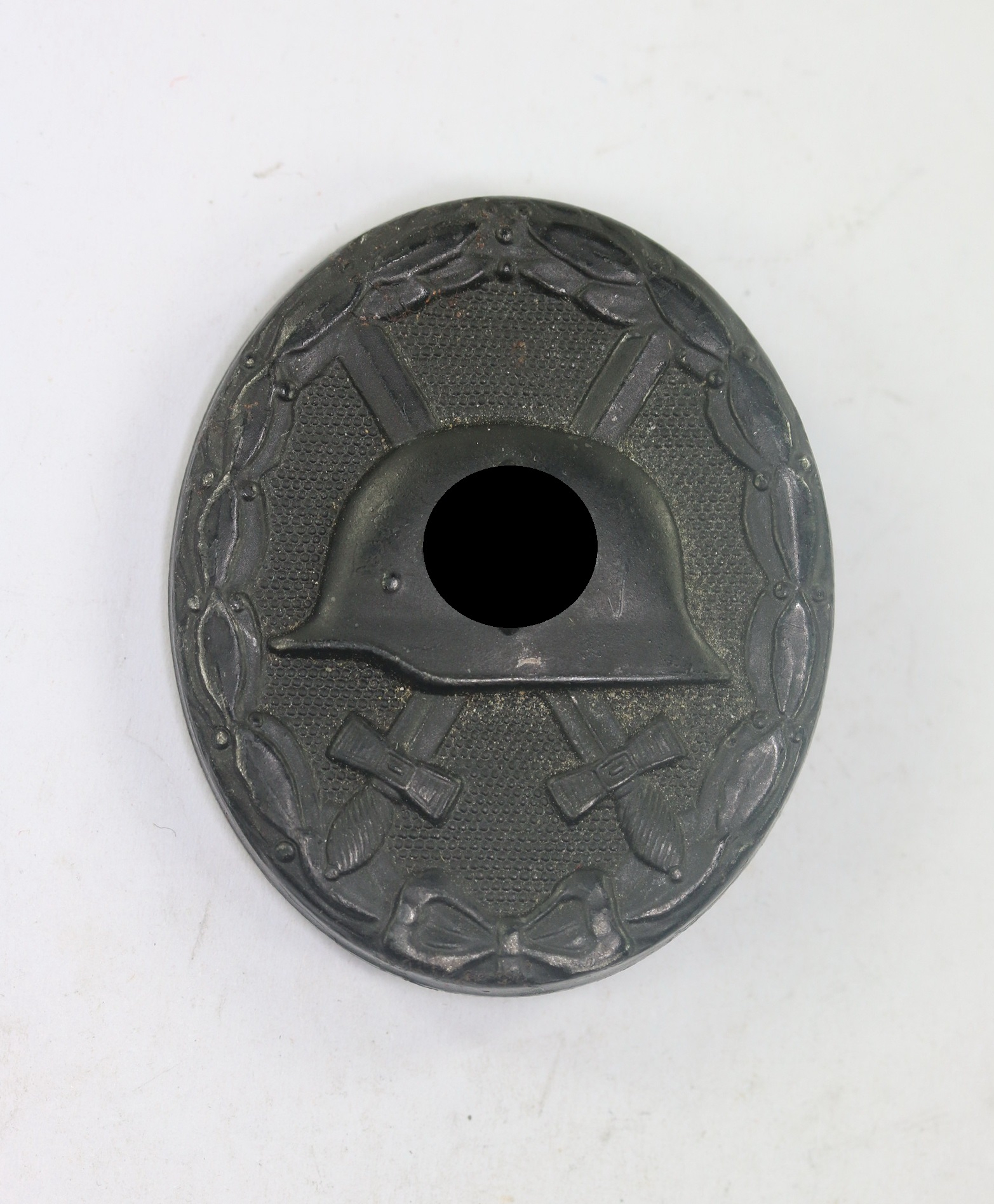 Black Wound Badge 1939. Maker 100 (Wächtler & Lange, Mittweida) – Bild 1