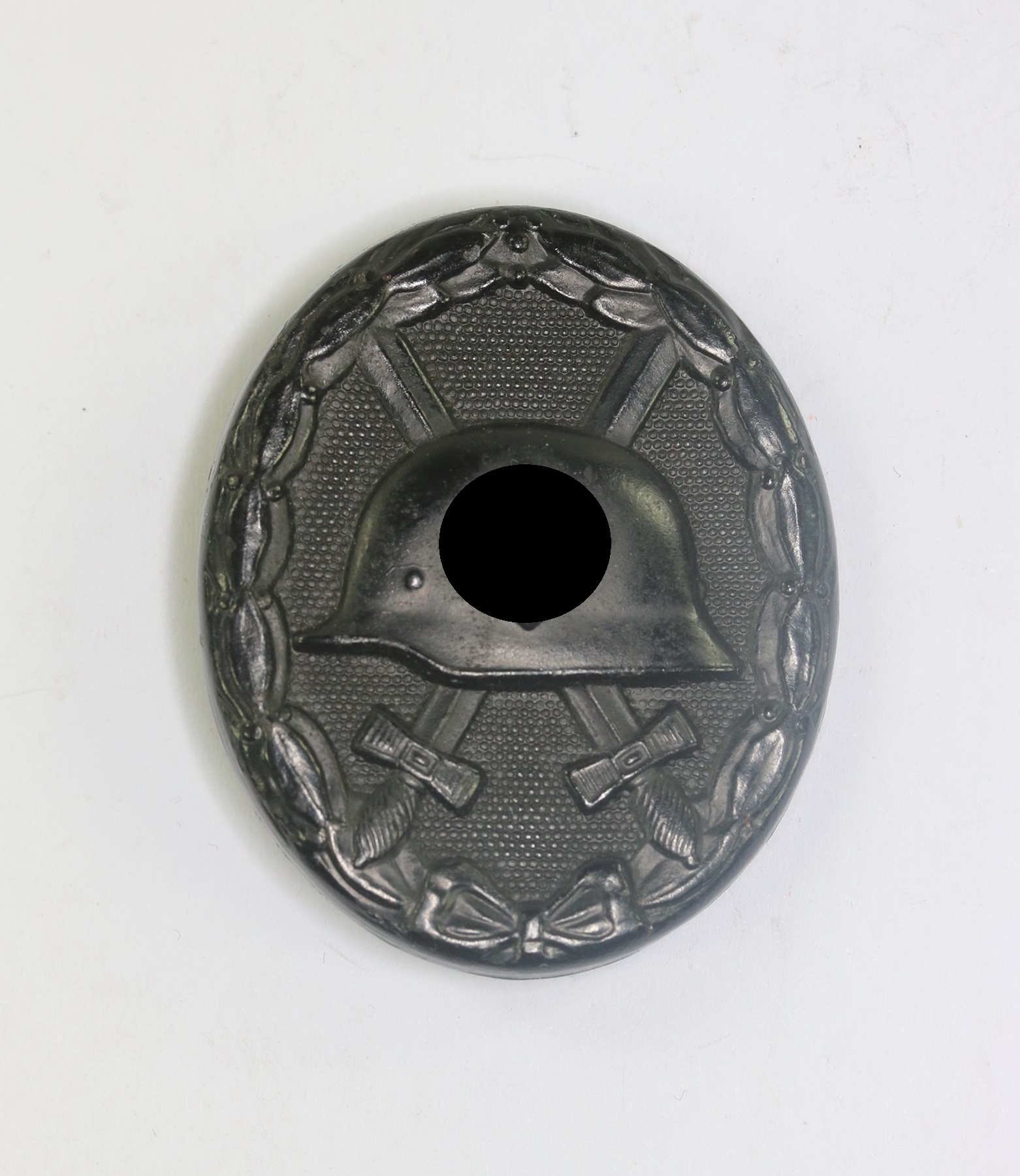 verwundetenabzeichen_in_schwarz_1939_hst Verwundetenabzeichen in Schwarz 1939, Hst. 107 (Carl Wild, Hamburg) – Bild 1