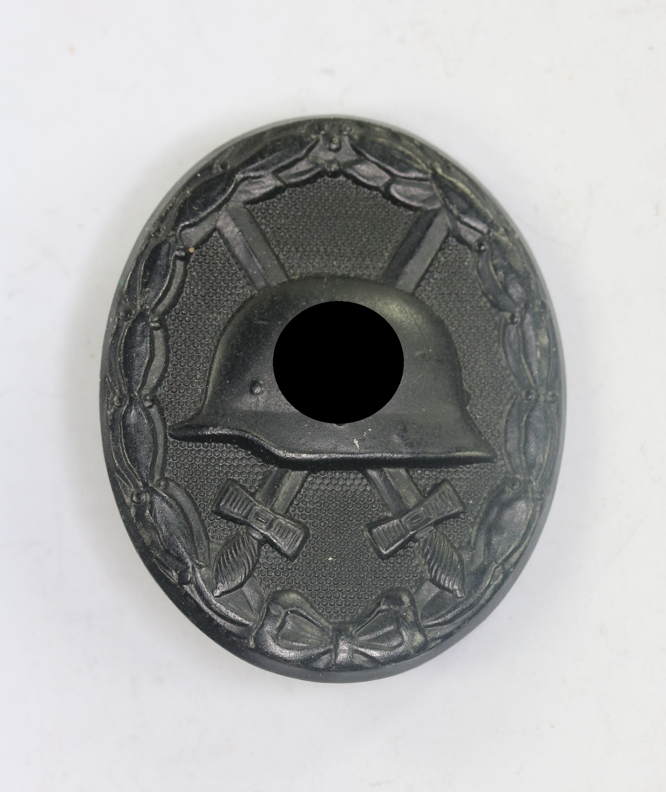 Black Wound Badge 1939. Maker 3 (Wilhelm Deumer, Lüdenscheid) – Bild 1