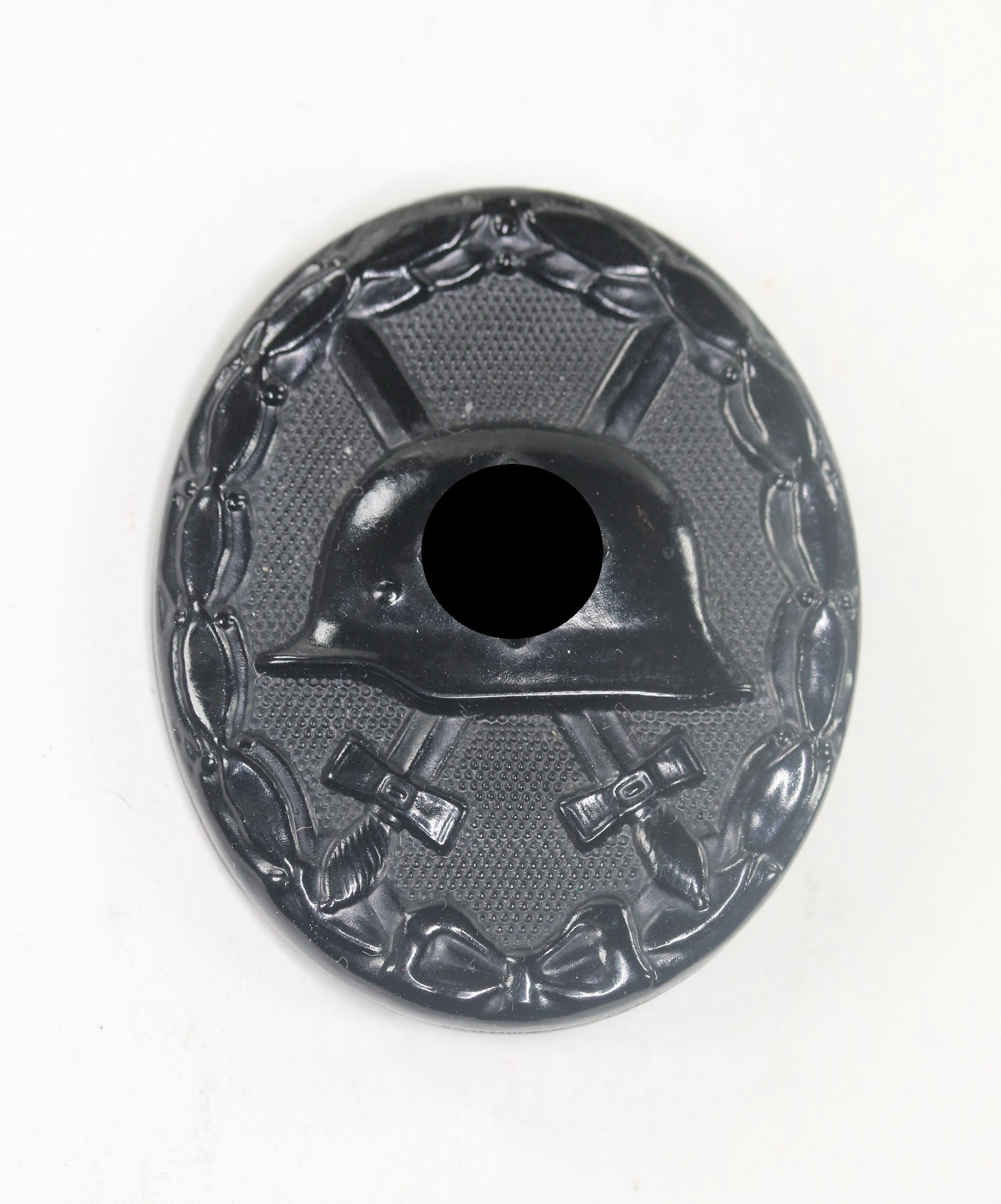 verwundetenabzeichen_in_schwarz_1939_hst Black Wound Badge 1939. Maker 4 (Steinhauer & Lück, Lüdenscheid) – Bild 1