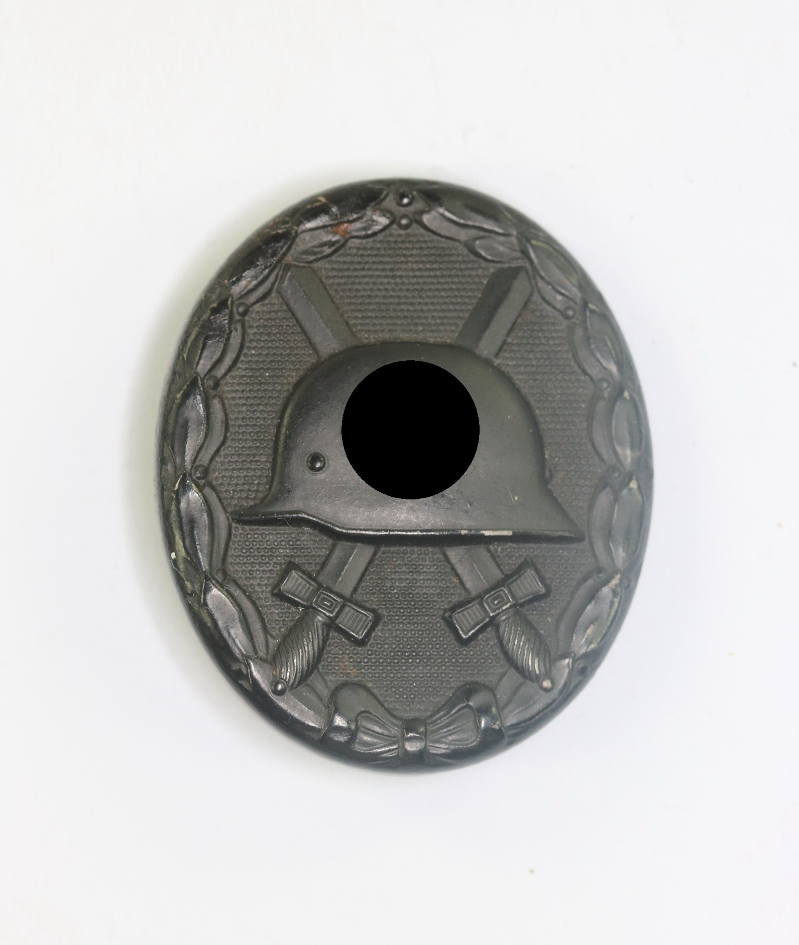 Black Wound Badge 1939. Maker L/56 (Funcke & Brüninghaus, Lüdenscheid) – Bild 1