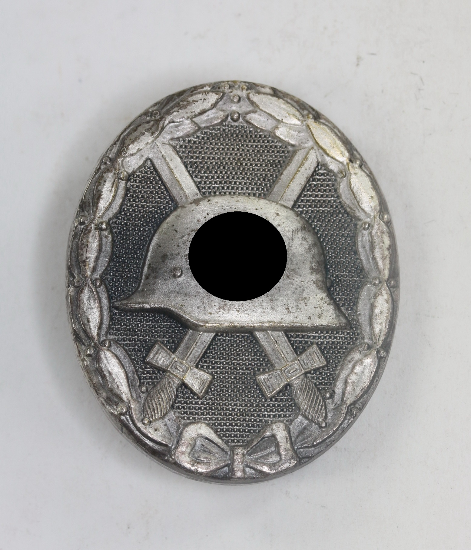 verwundetenabzeichen_in_silber_1939_hst Silver Wound Badge. Maker 11 (Grossmann & Co.,Wien) – Bild 1