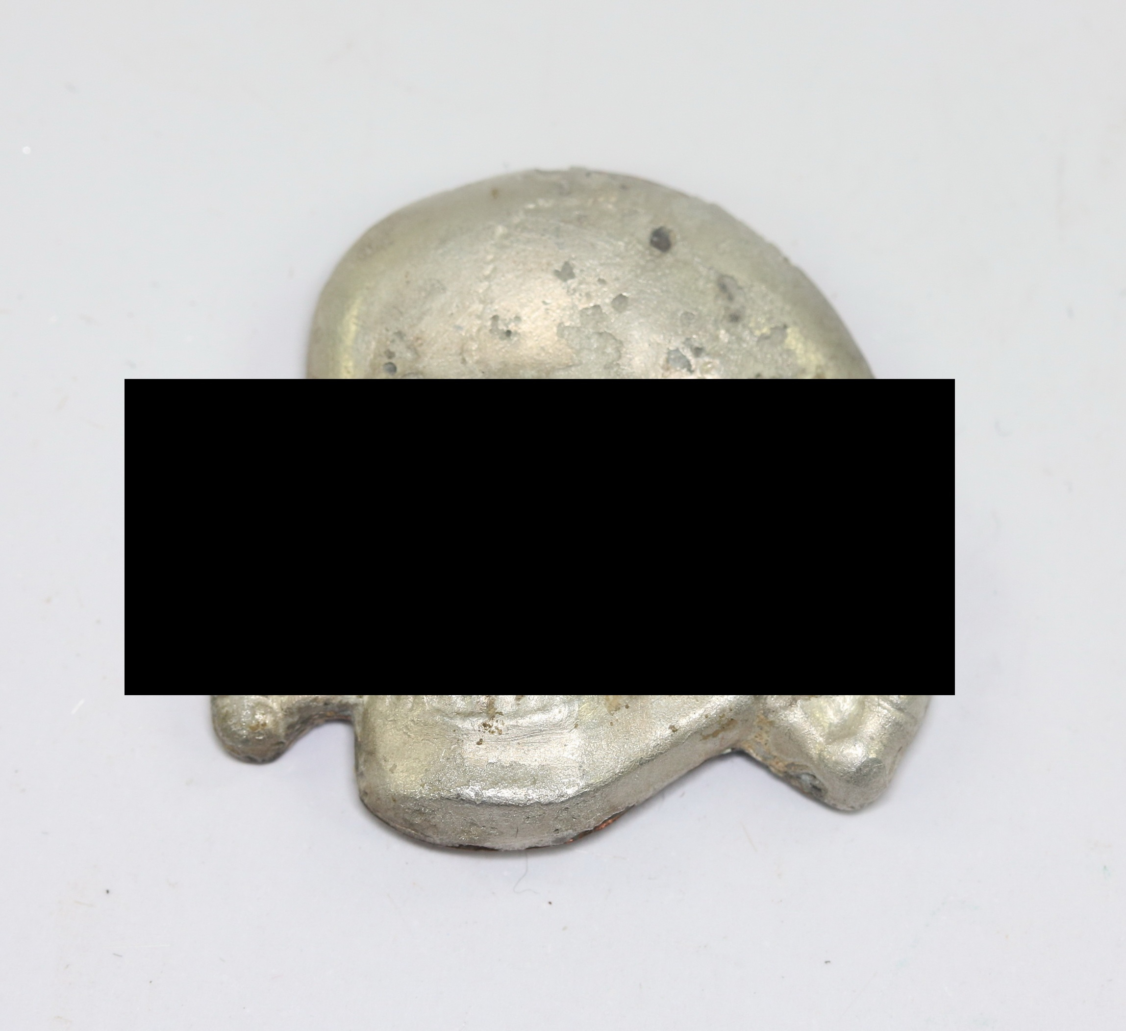  Waffen SS, Skull for the Peaked Cap. Maker RZM 499/41 (Zimmermann, Pforzheim) – Bild 1