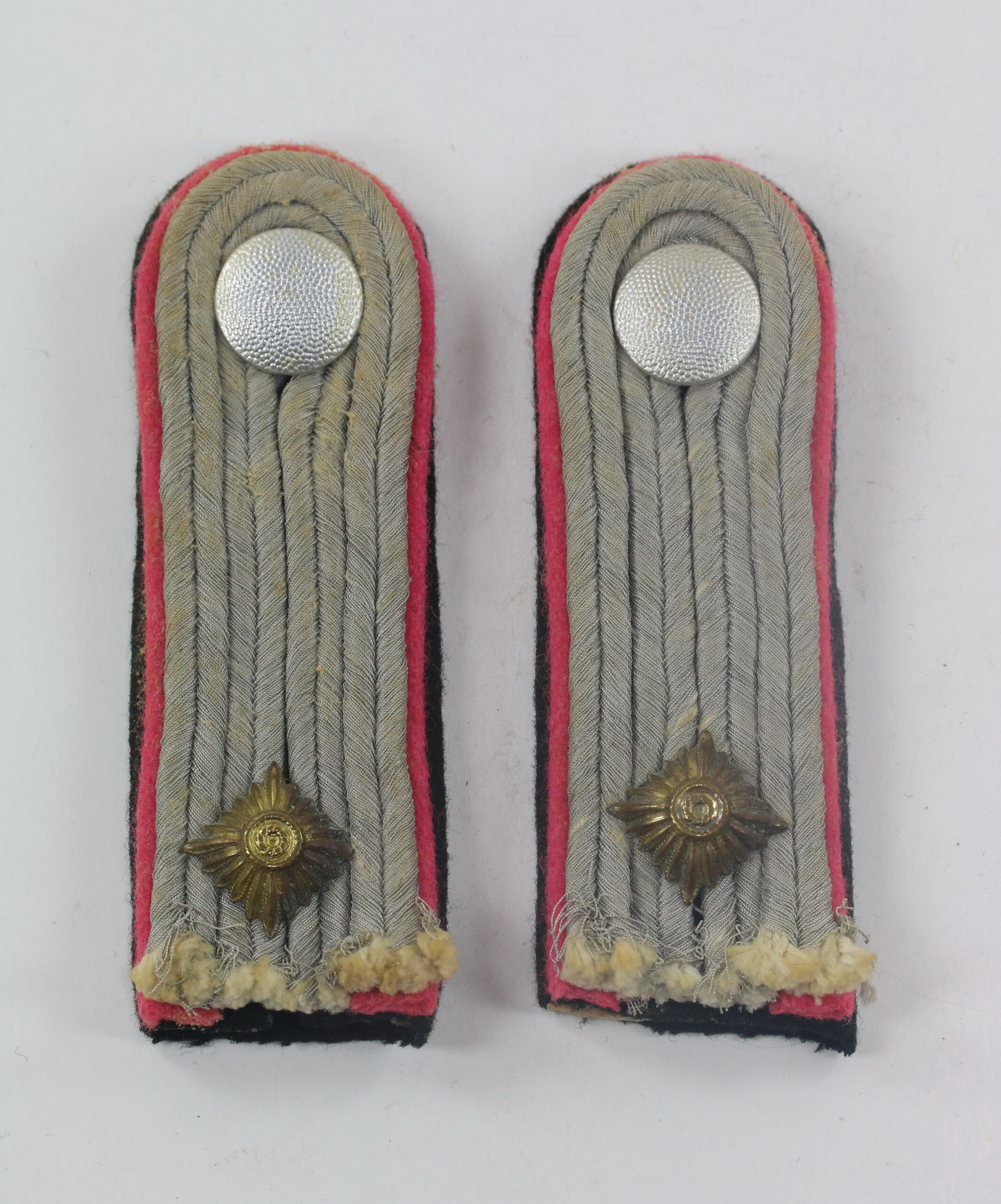 waffenss_paar_schulterklappen_ssobersturmf_hrer_panzer_1_ Waffen-SS, Paar Schulterklappen SS-Obersturmführer Panzer – Bild 1