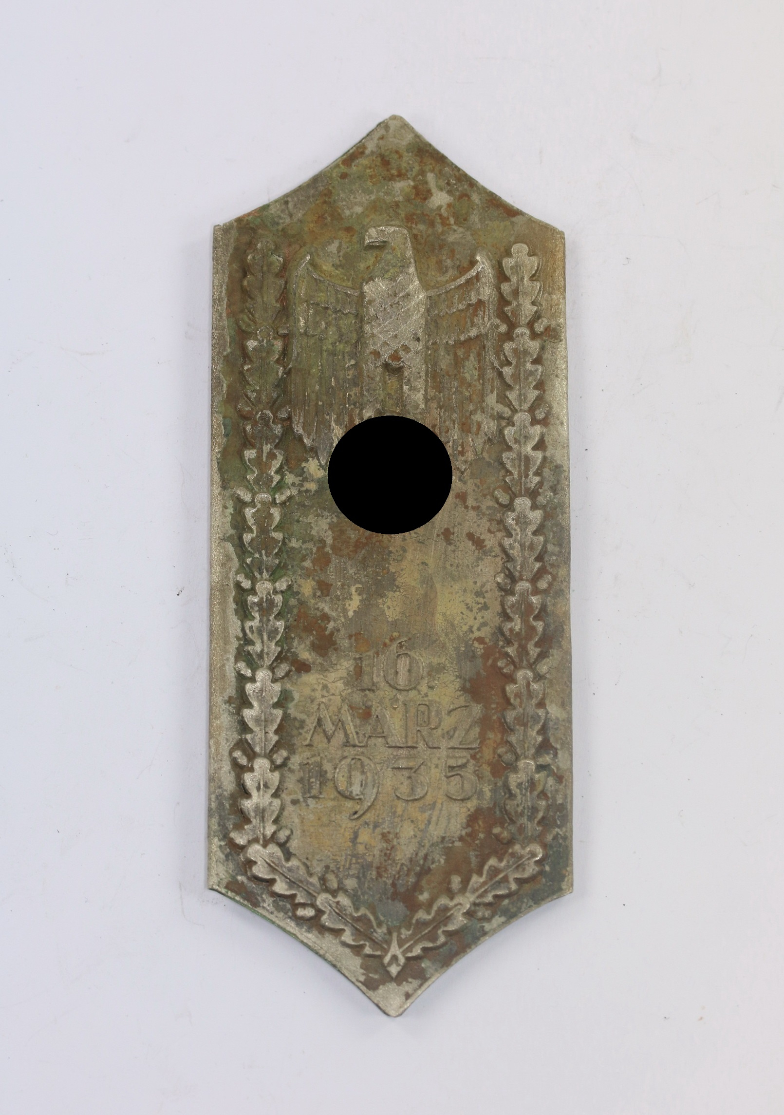 Wehrmacht Heer Banderole für eine Truppenfahne - 16. März 1935 – Bild 1