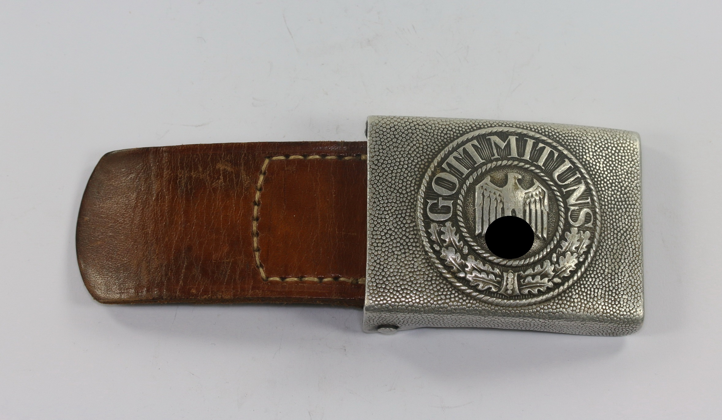 Army Belt Buckle for Enlisted. Maker FLL - Friedrich Linden Lüdenscheid – Bild 1