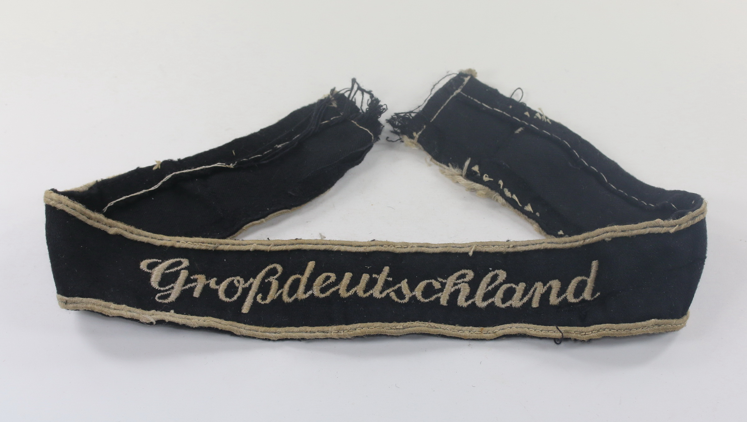 Wehrmacht Heer, Ärmelband Großdeutschland für Mannschaften und Unteroffiziere (Schreibschrift) – Bild 1
