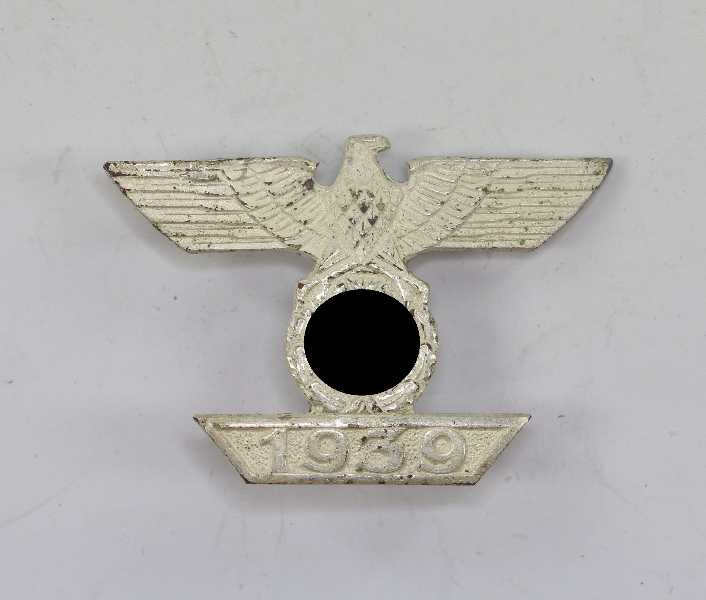 Repetition Clasp 1939 to the Iron Cross 1st Class 1914. Type B.H. Mayer, Pforzheim, Tombak.  – Bild 1