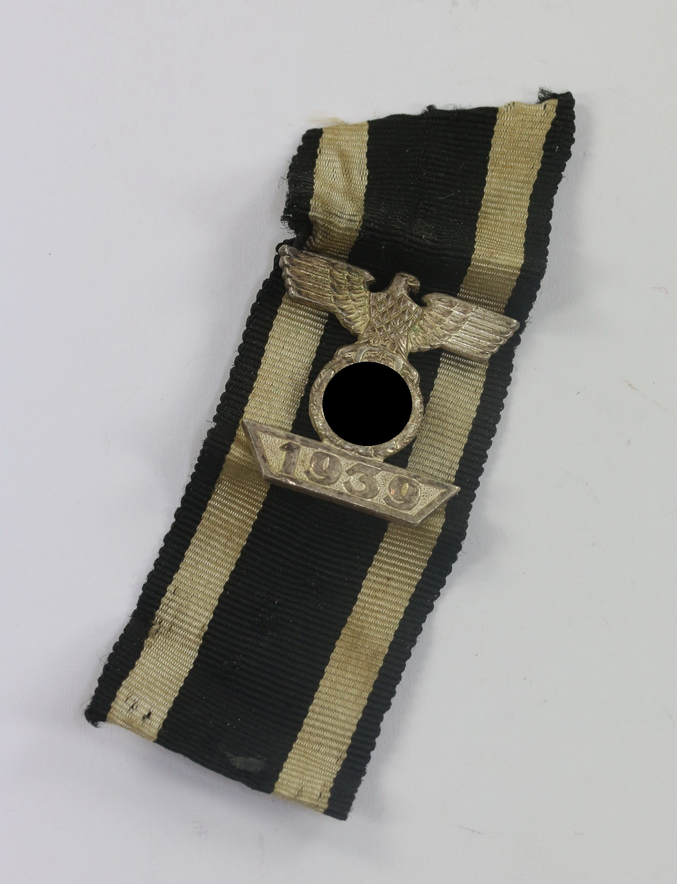 Wiederholungsspange 2. Klasse 1939, Prinzengröße, Wilhelm Deumer, Lüdenscheid, (Buntmetall) – Bild 1