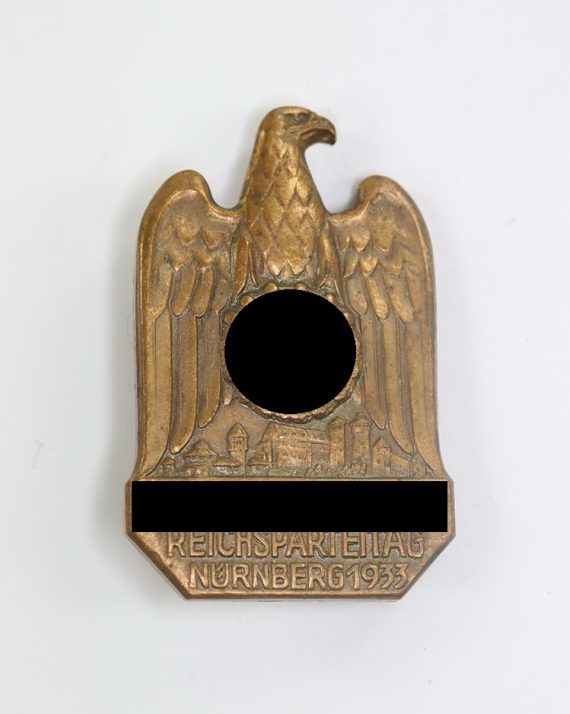Abzeichen, NSDAP Reichsparteitag Nürnberg 1933 (1)