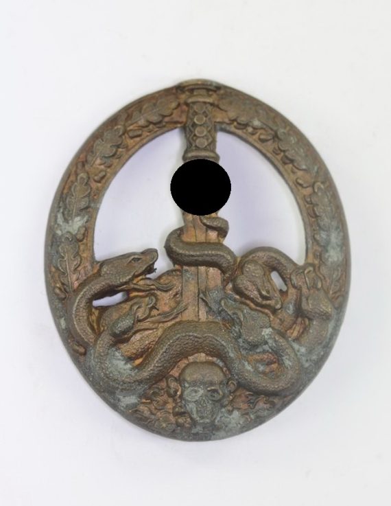 Bandenkampfabzeichen in Bronze, C.E. Juncker, Berlin, Typ 2 (1)