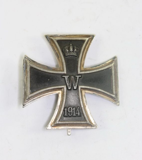 Eisernes Kreuz 1. Klasse 1914, Hst. Godet Berlin, an Nadel (1)