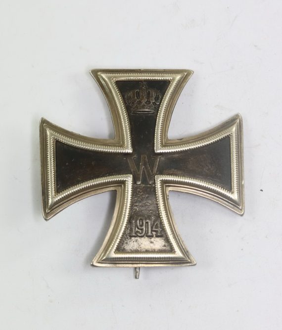 Eisernes Kreuz 1. Klasse 1914, SILBER auf der Nadel (1)