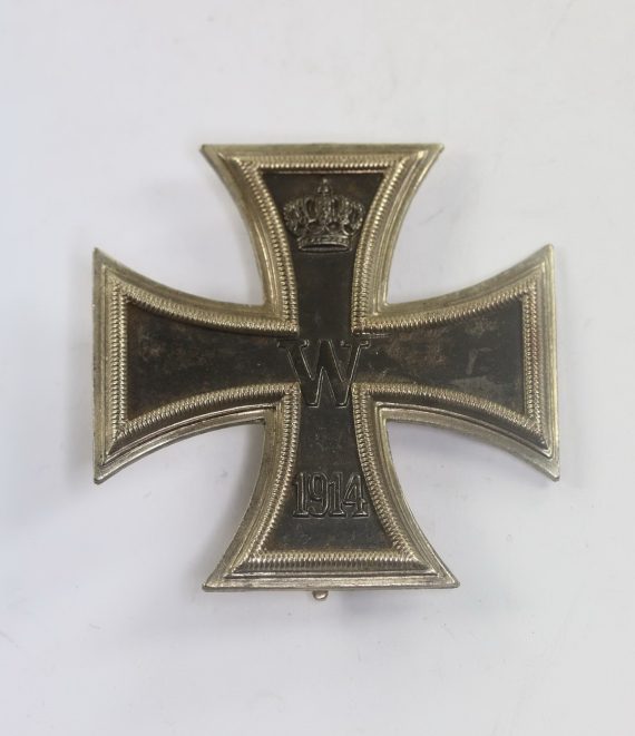 Eisernes Kreuz 1. Klasse 1914, Stern Punze, C.F. Zimmermann Pforuheim (brünierter Kern) (1)